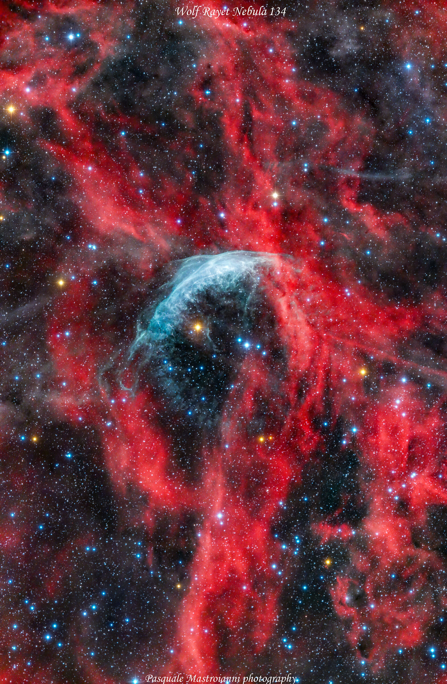 Wolf Rayet 134 Nebula...