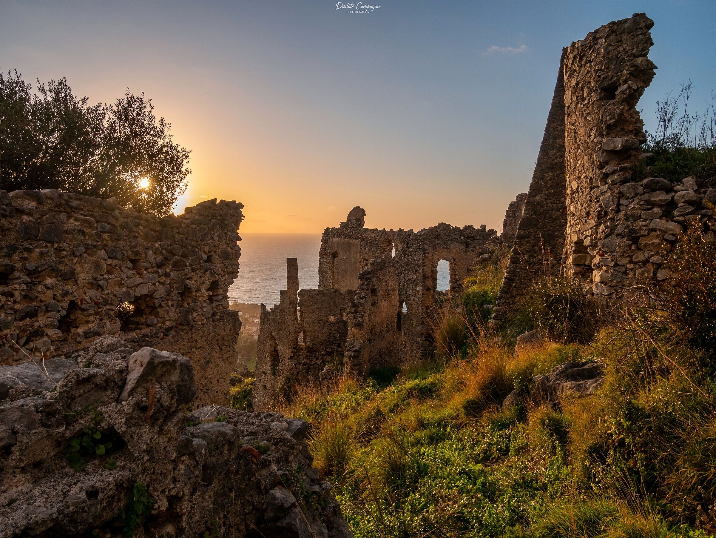The ruins of Cirella...