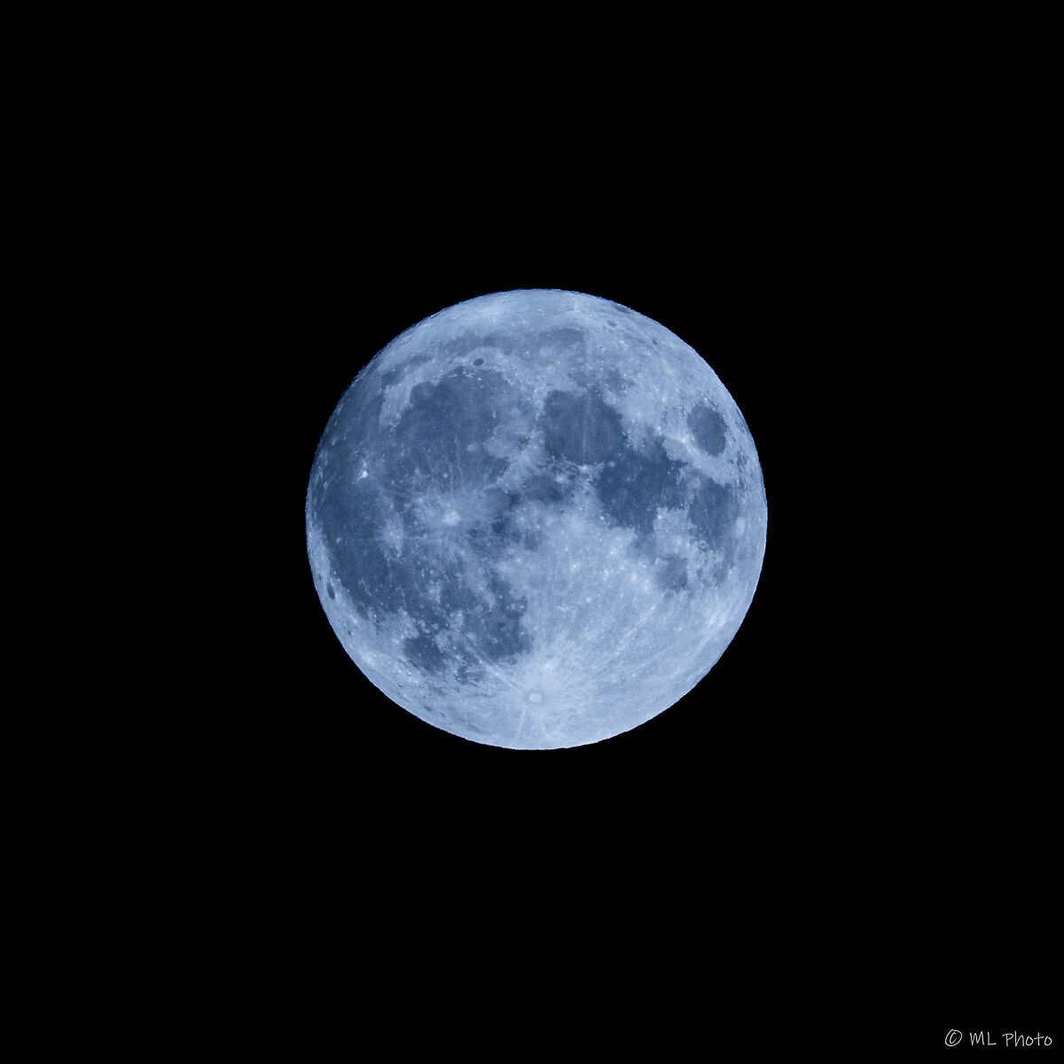 Super blue moon...