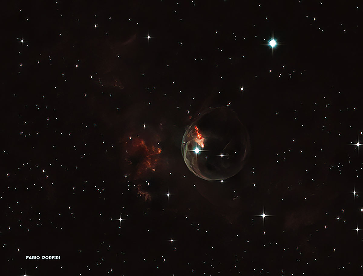 Bubble nebula - NGC 7635...