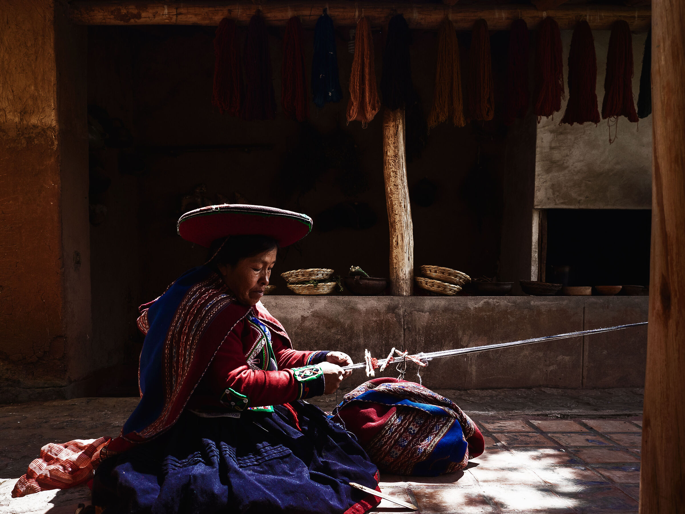 The weaver of Ollantaytambo...