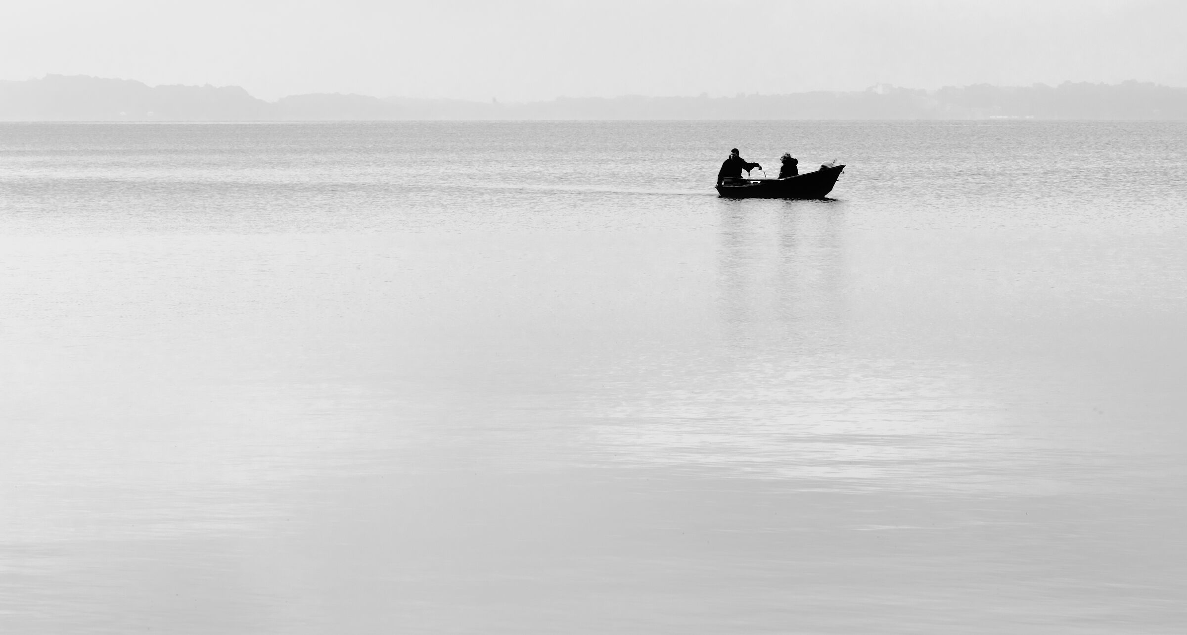 Pescatori sul lago...