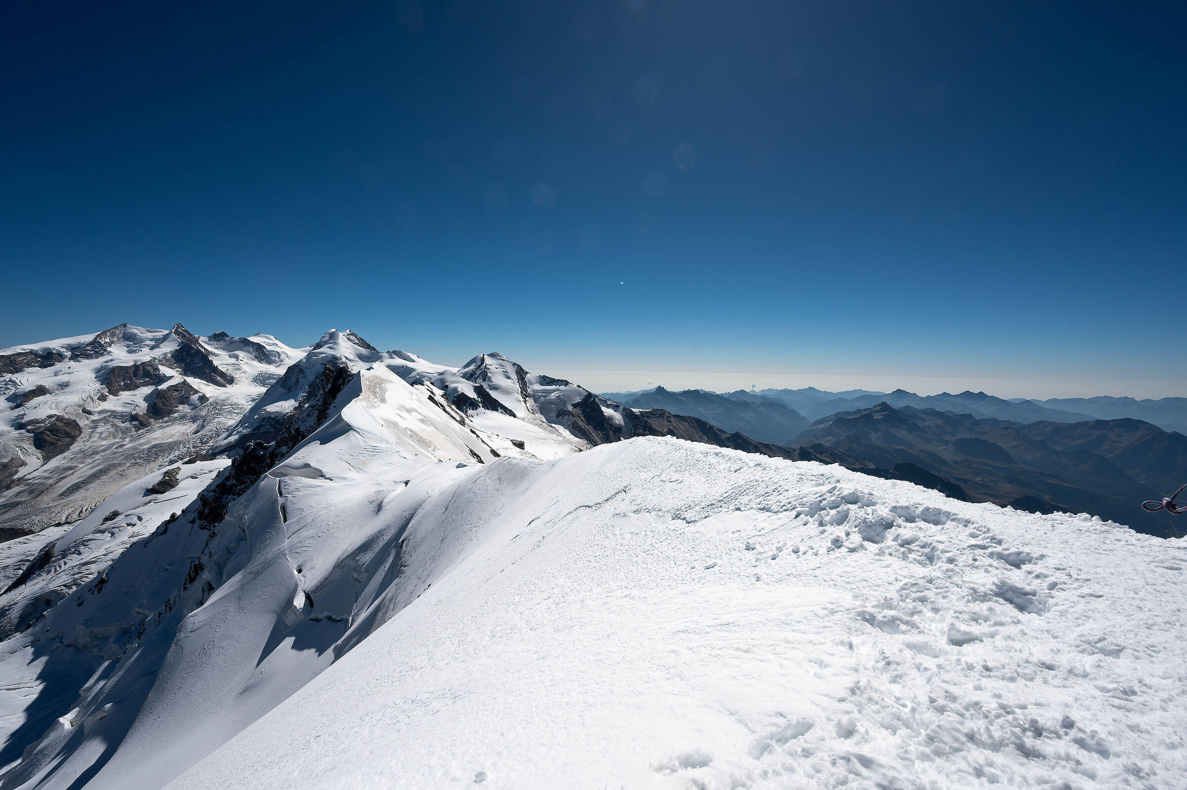 Monte Rosa from the western Breithorn...