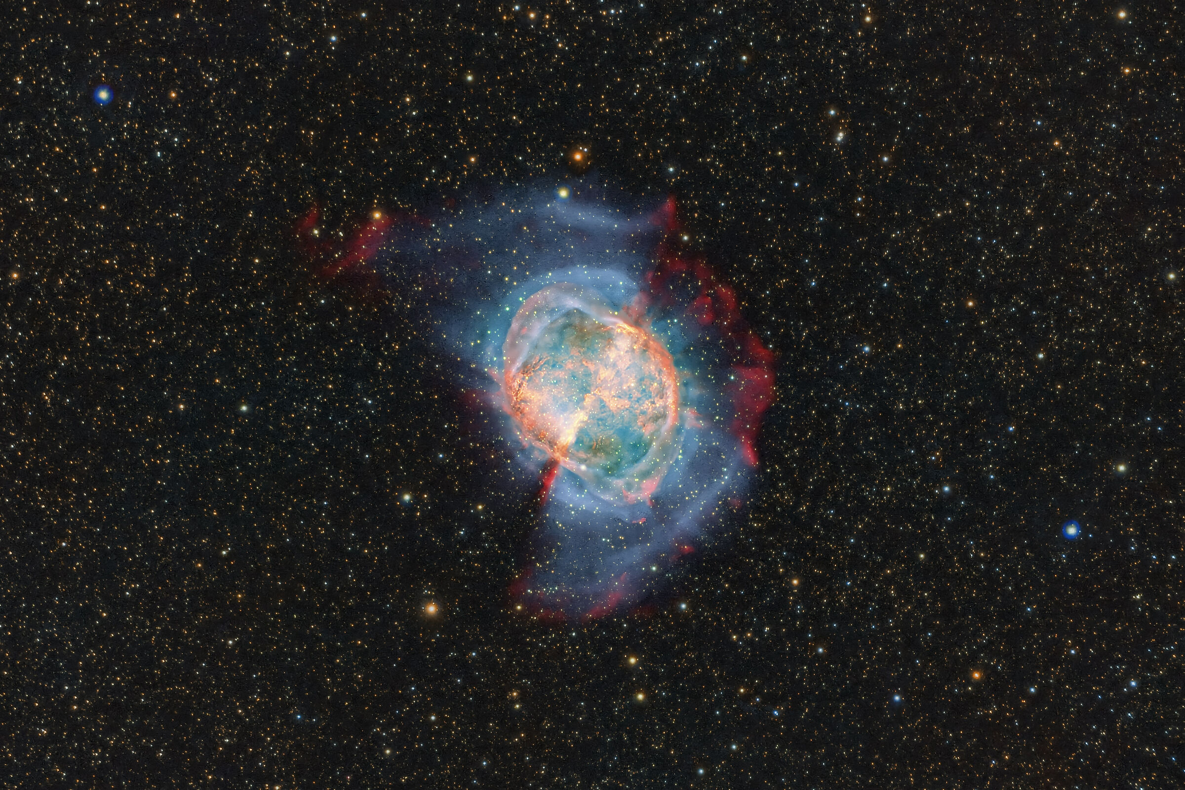 M27 Dumbbell Nebula...