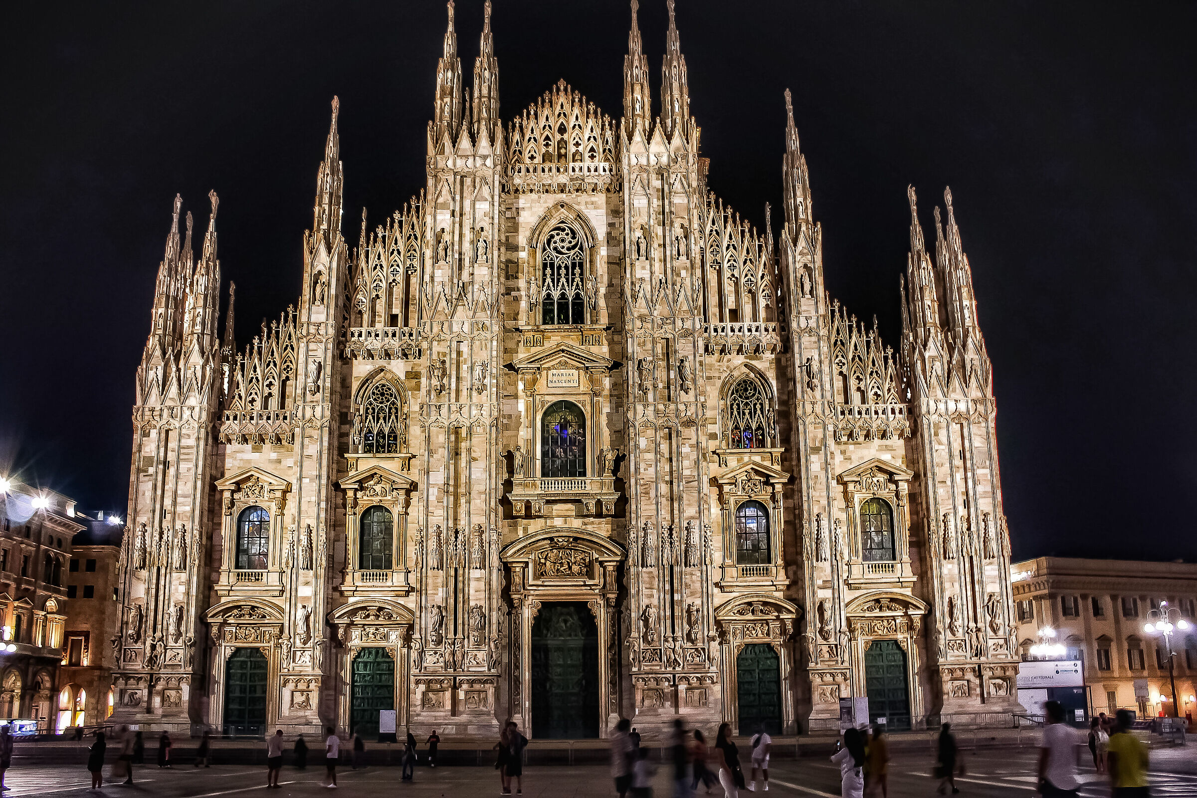 Milan, the Duomo...