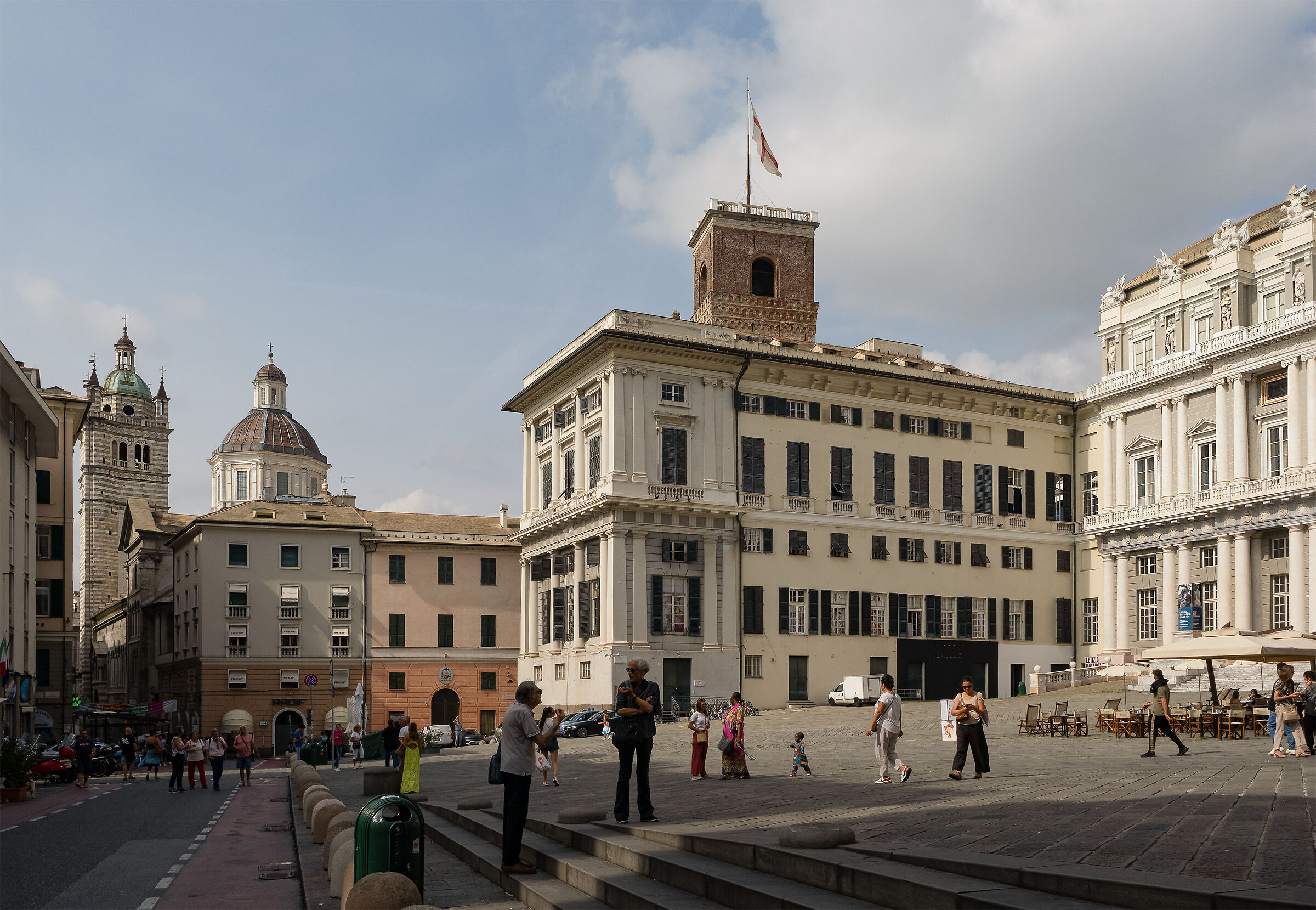 Genova - Piazza Matteotti - Scorcio...