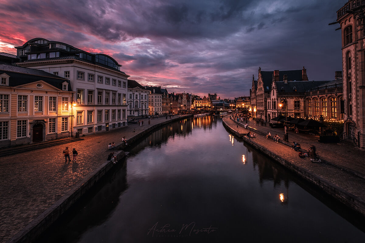 Lys River - Gent (Belgium)...