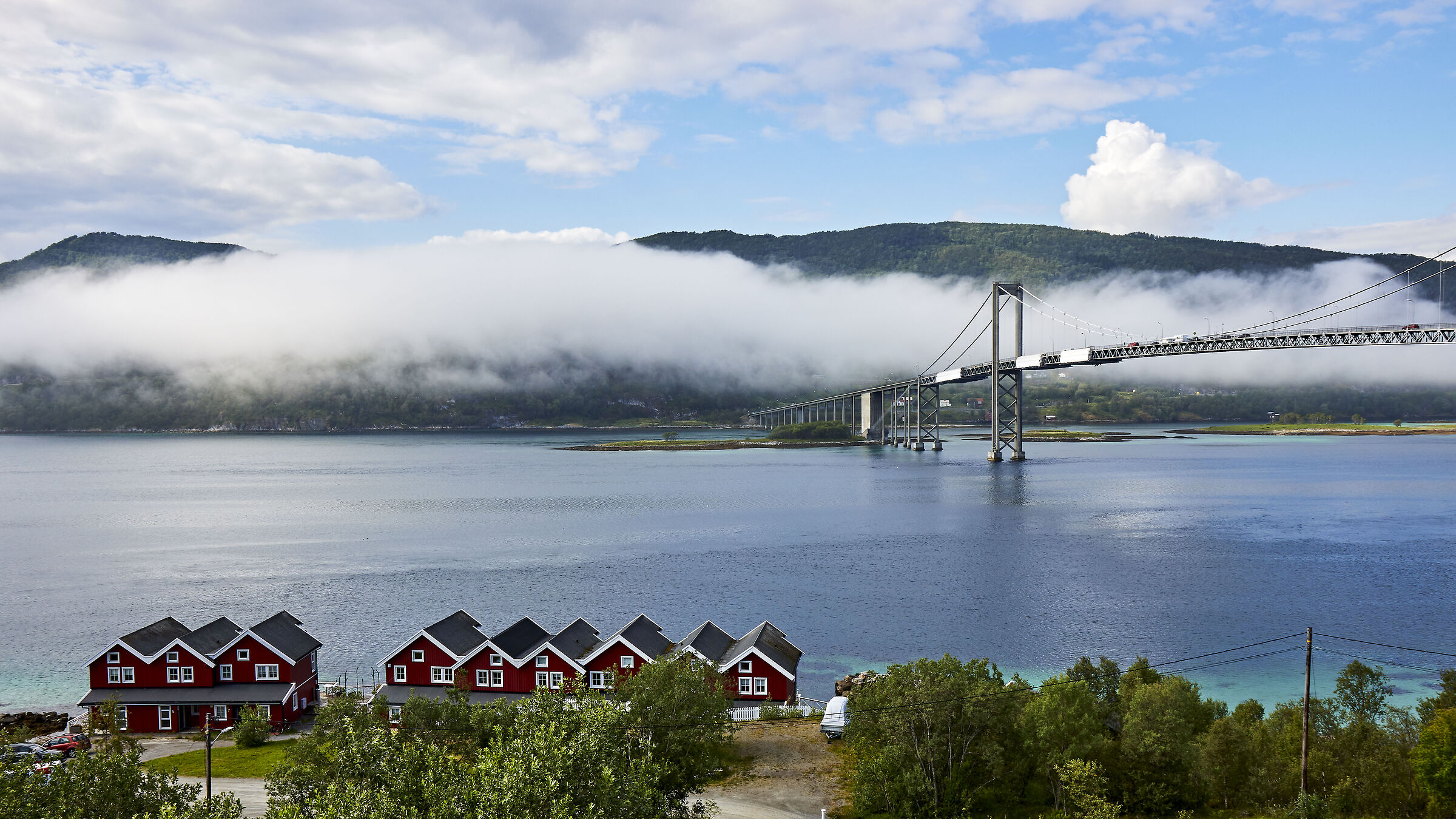 Tjeldsundbrua Bridge Norway...