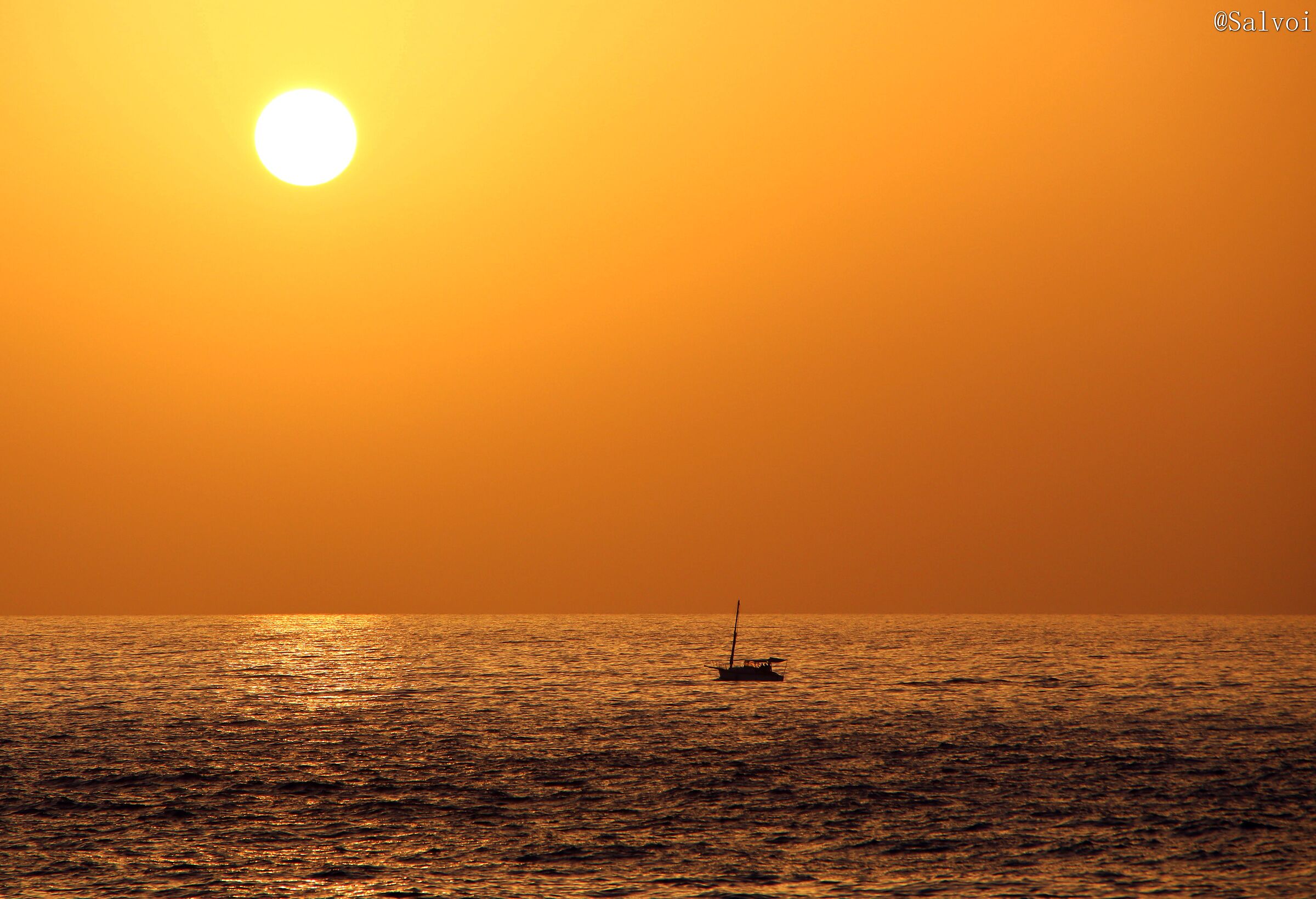 Sunrise with Boat...