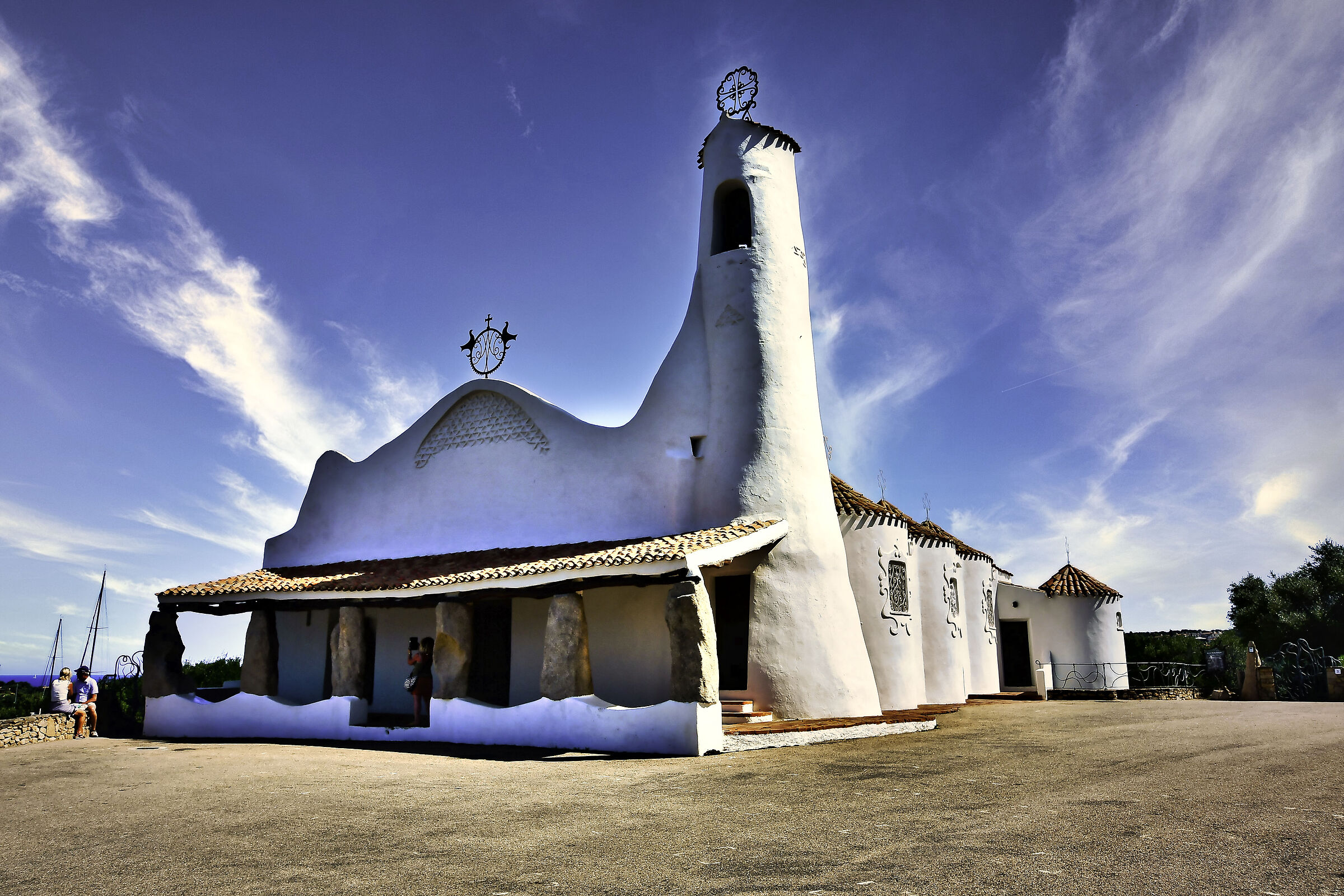la chiesa di Stella Maris, Porto Cervo....
