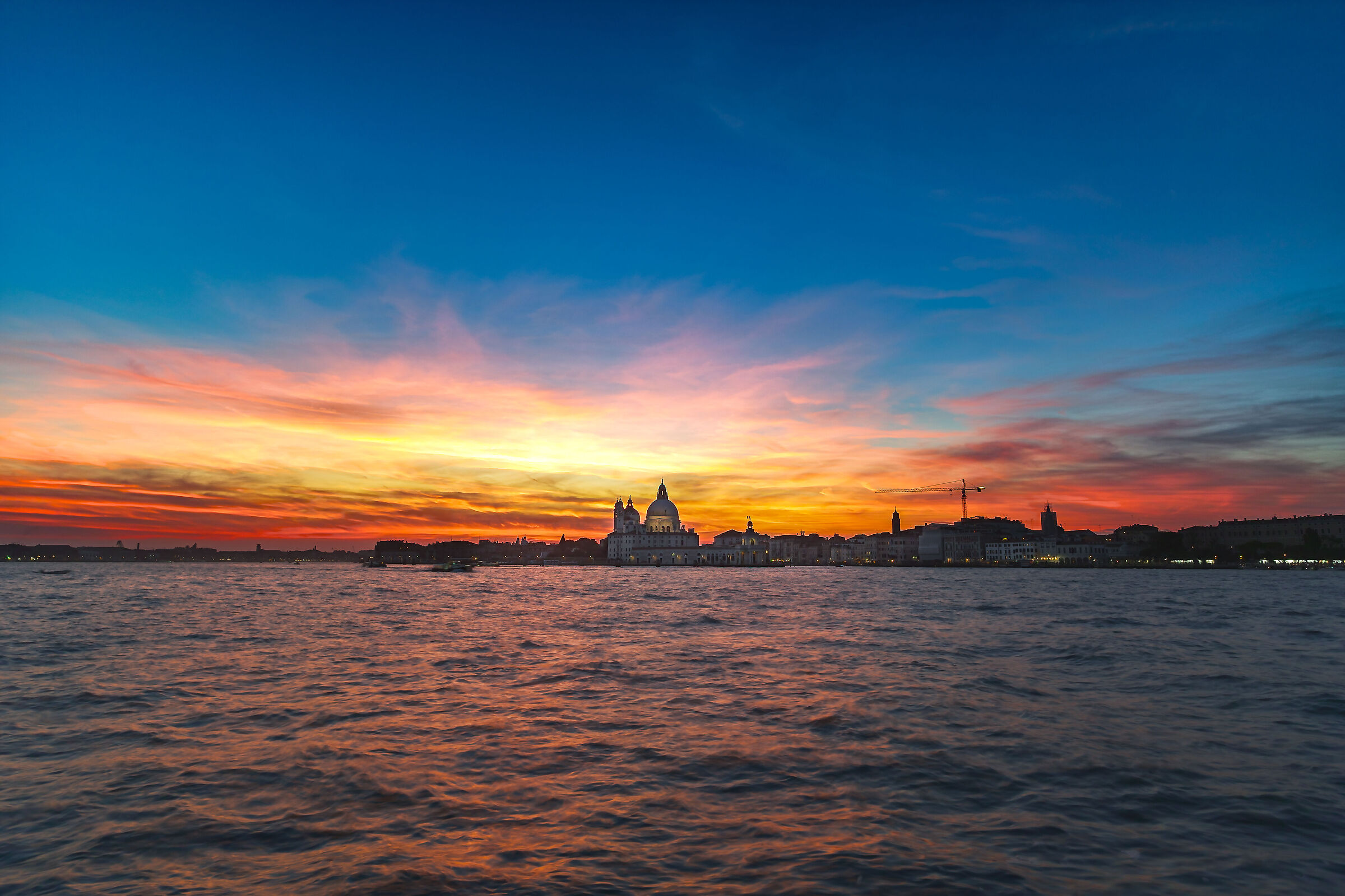 Venice at sunset...