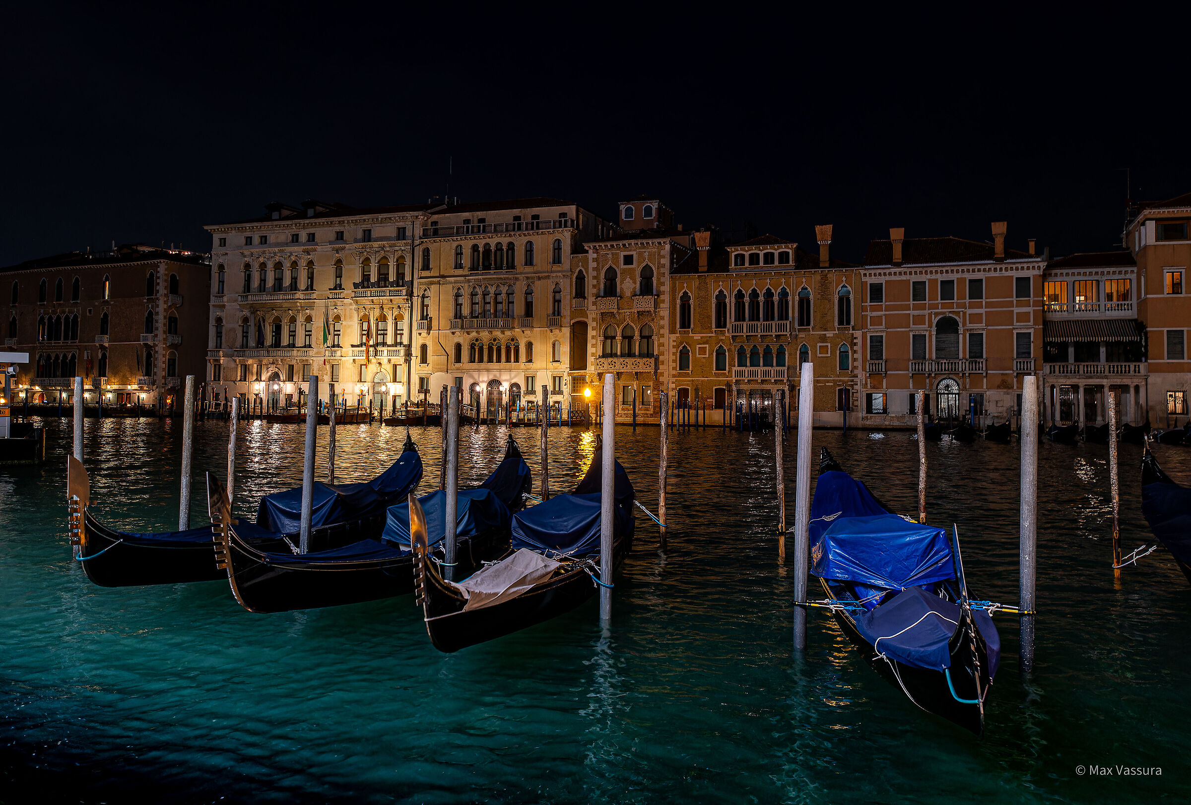 Venice and the gondolas...