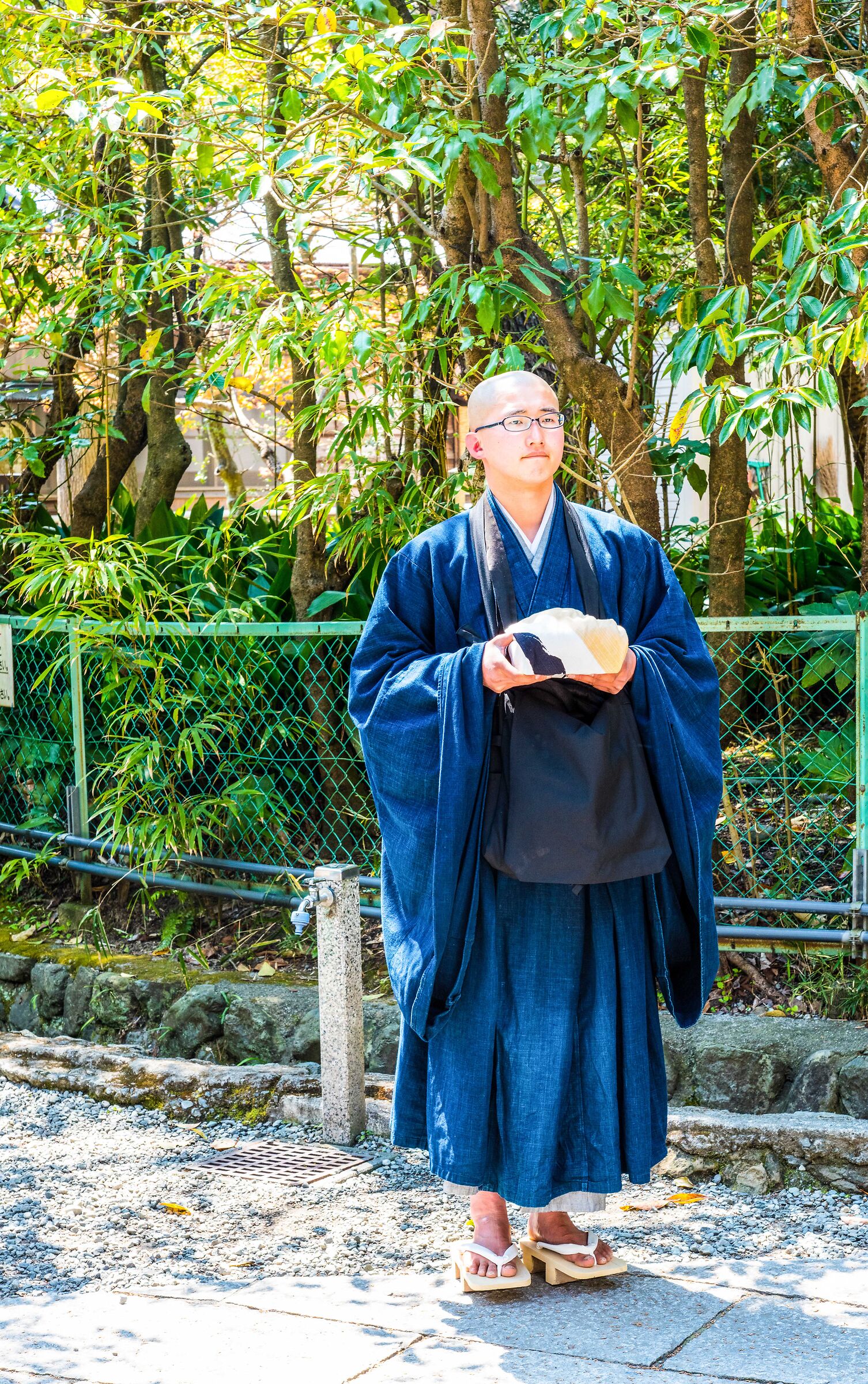 Kamakura - Tempio Hasedera Monk...