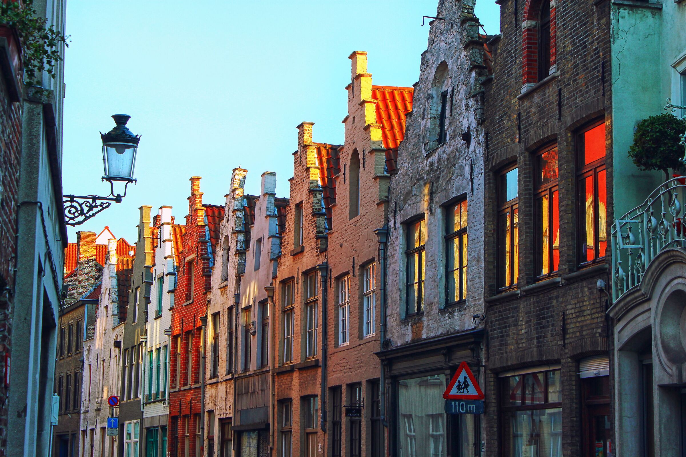 A street in Bruges...
