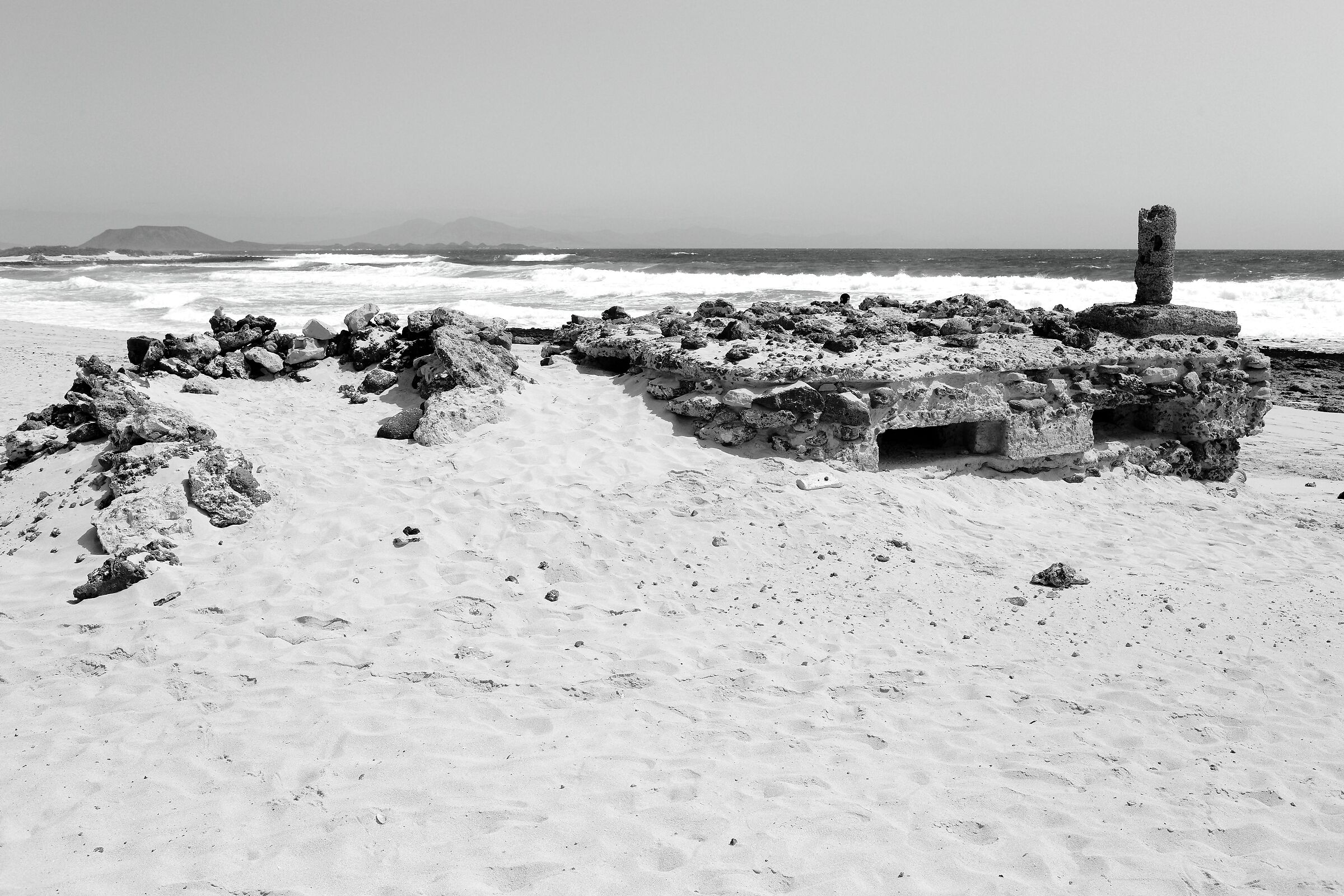Old military fortifications in Fuerteventura...