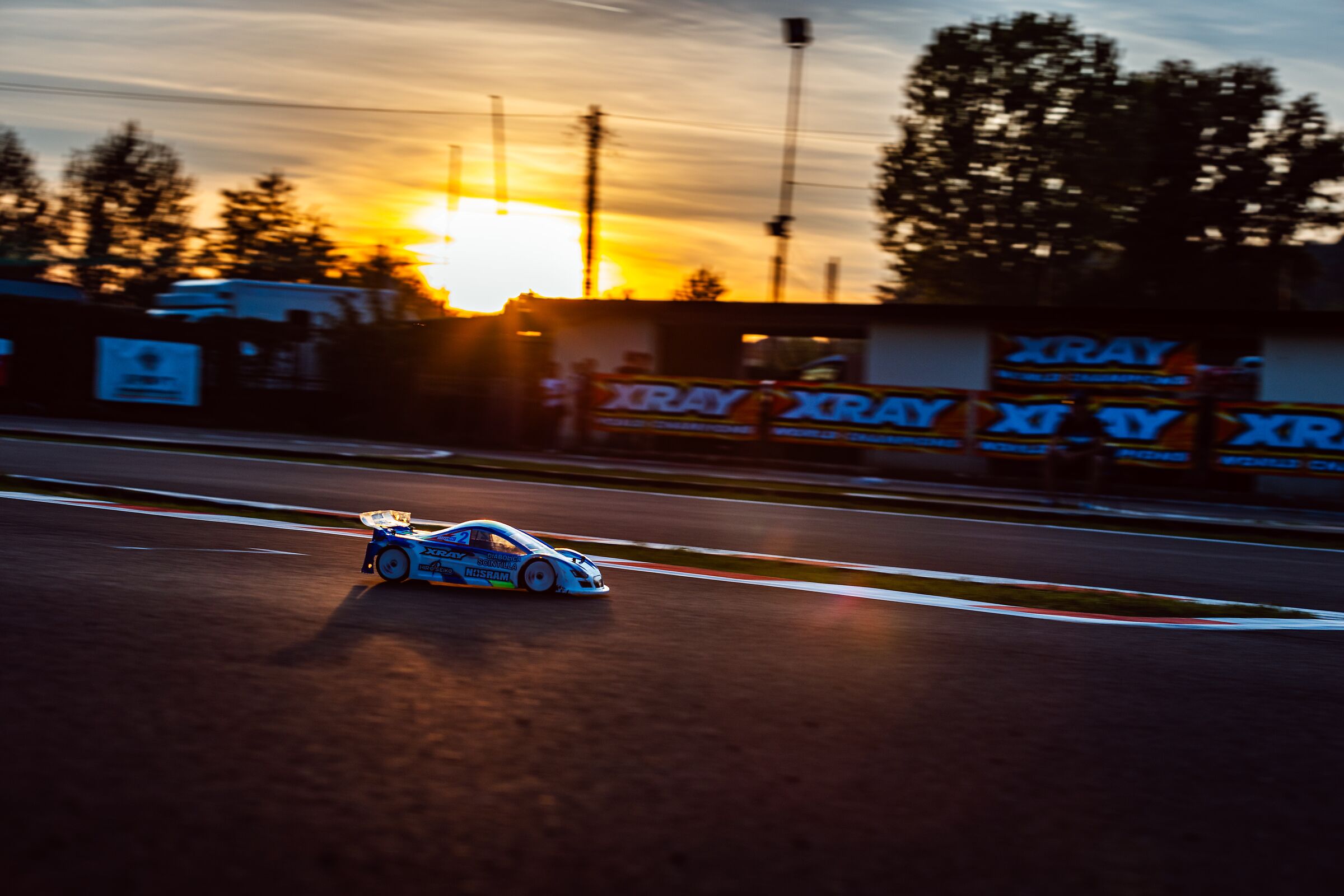 RC at sunset...