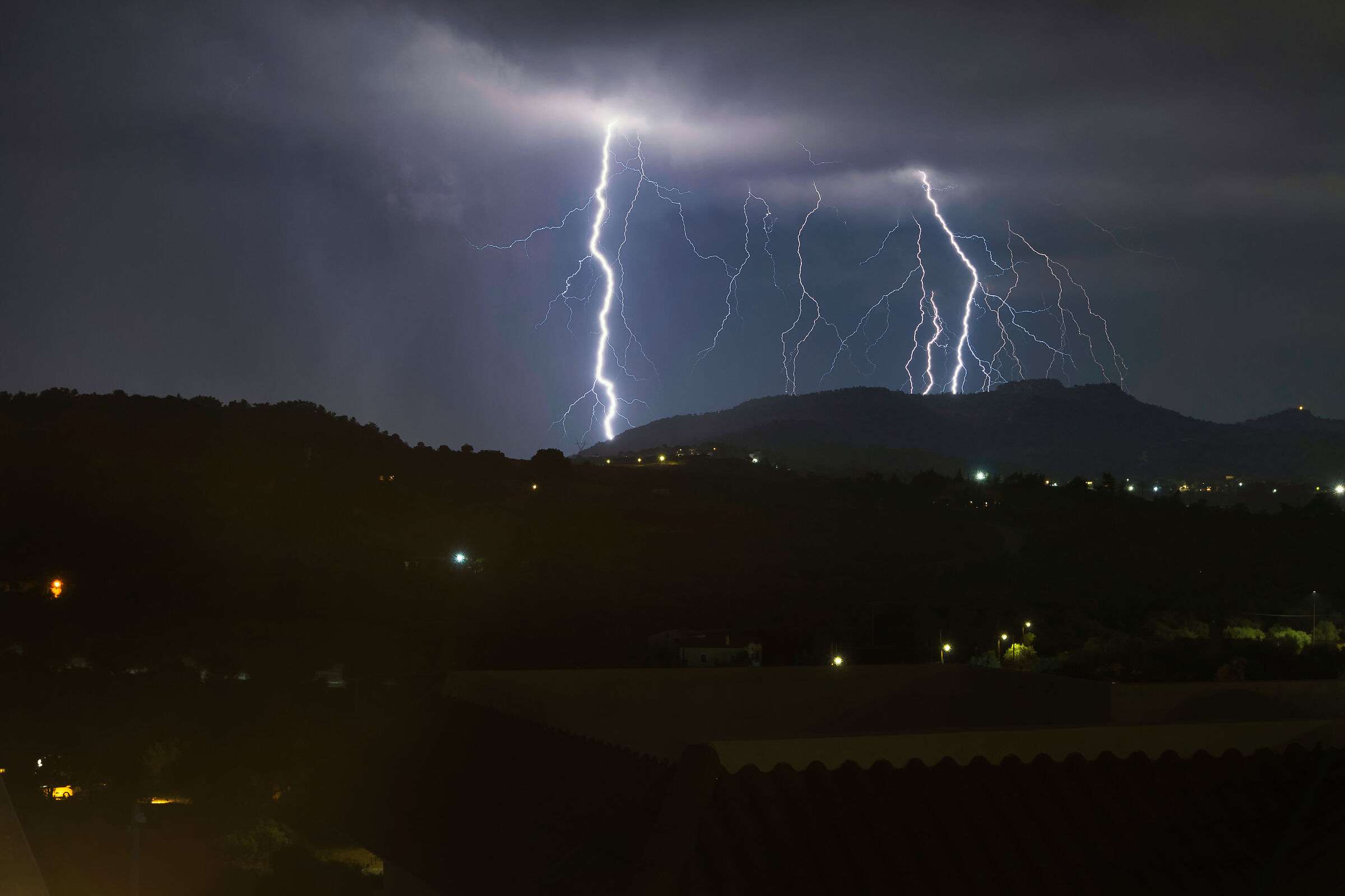 Thunderstorm in Rhodes...