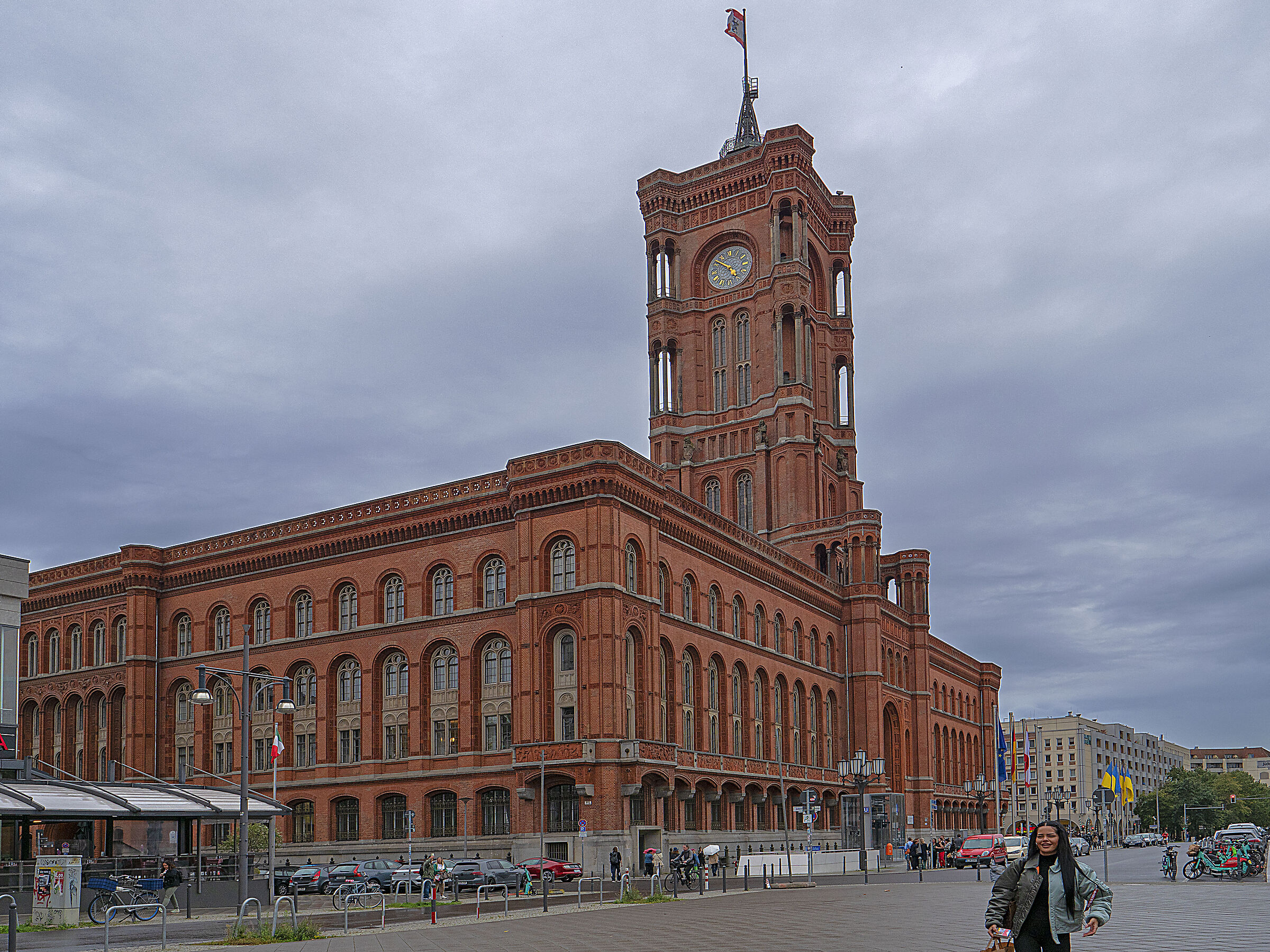 Municipio Rosso ( Rotes Rathaus ) Berlino...