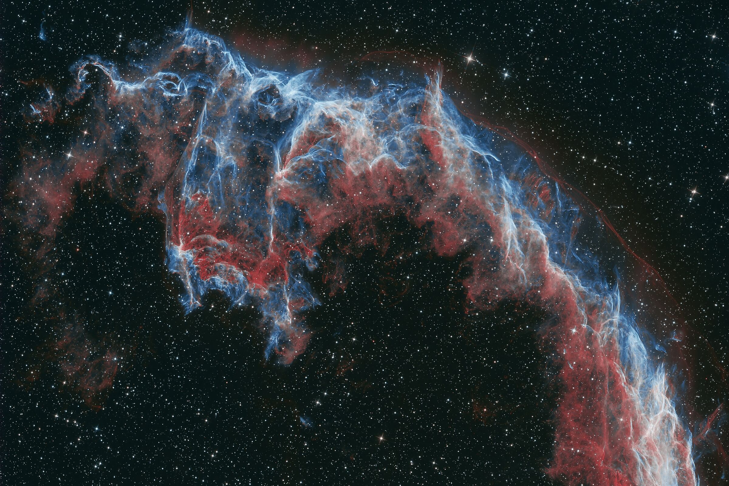 IC - 1340. Eastern Veil / Nebulosa pipistrello...