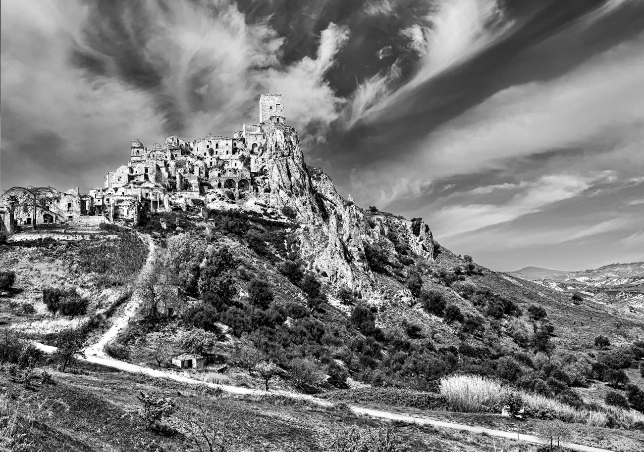 Craco, the abandoned village...