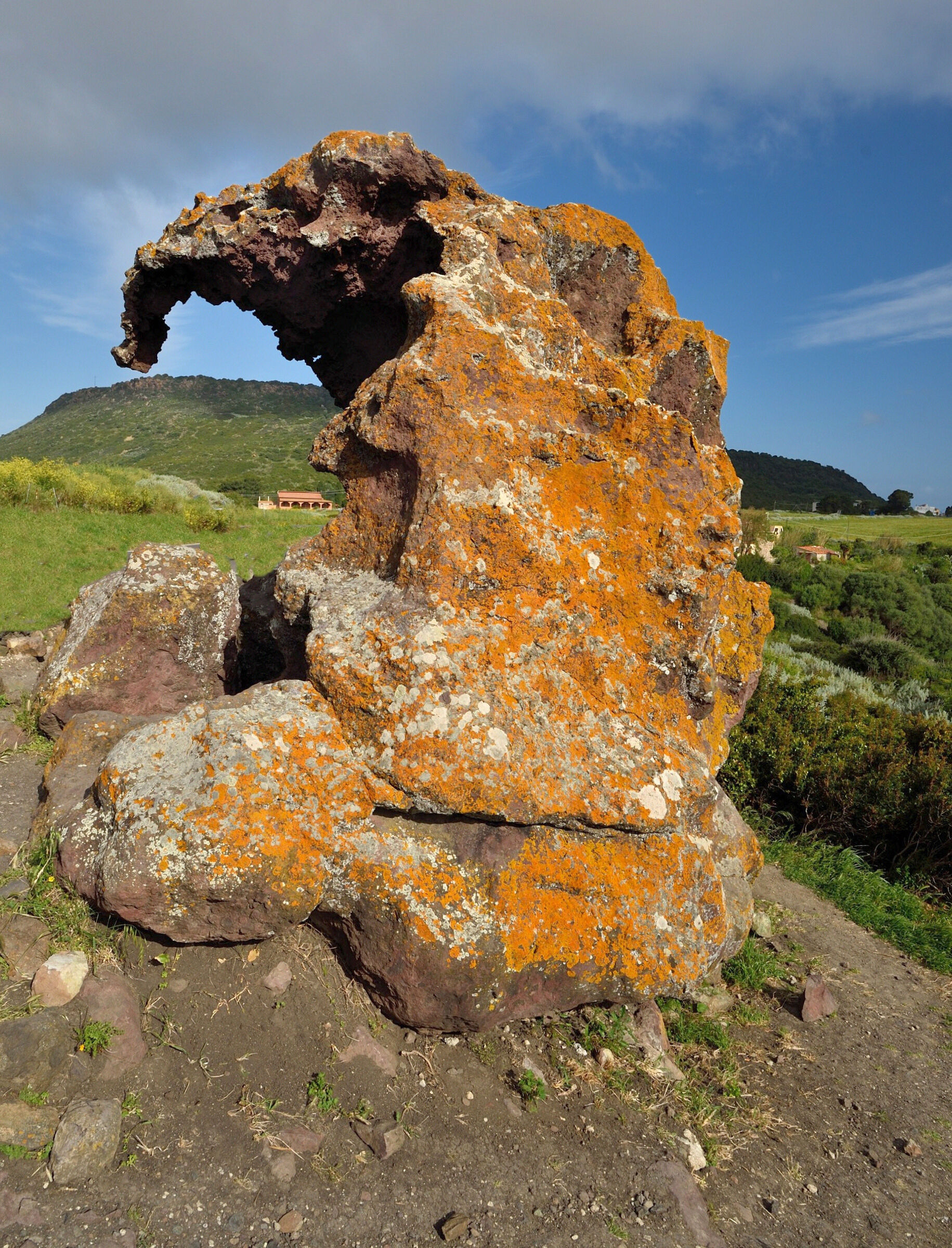 The rock of the Castelsardo Elephant...