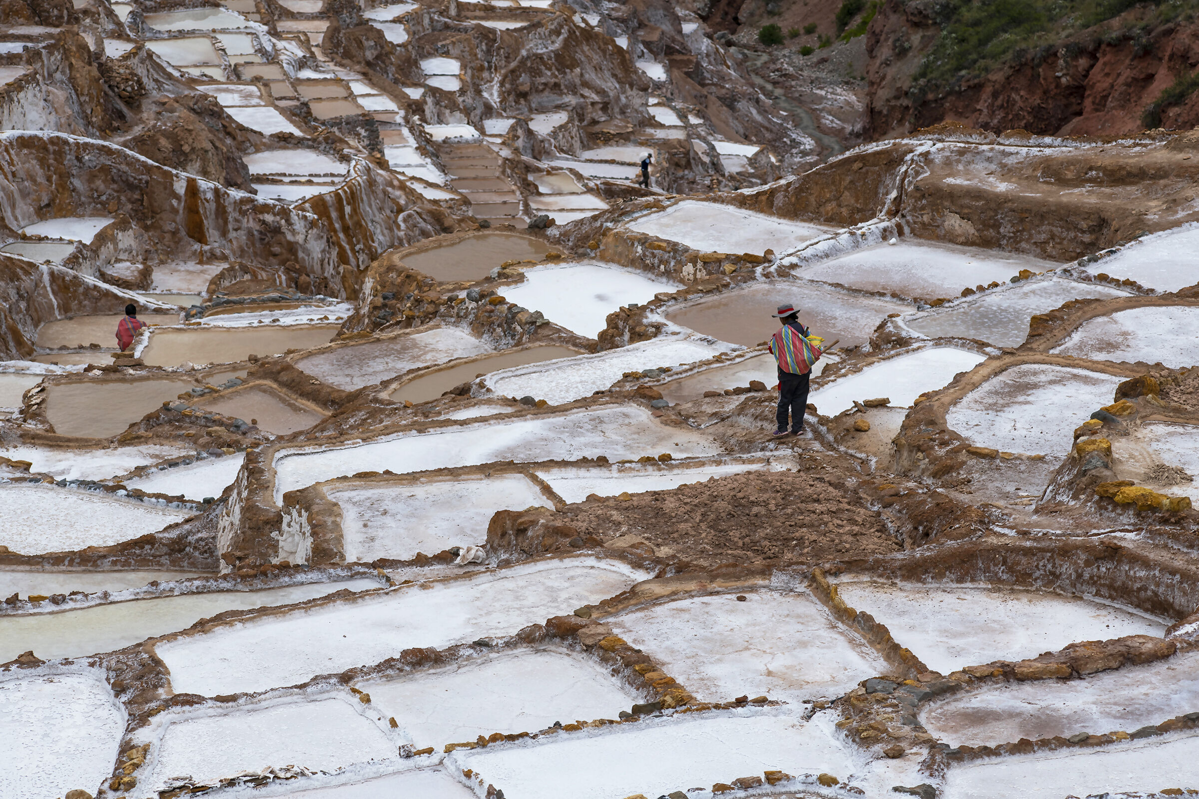 Salt pans of Maras-Peru...