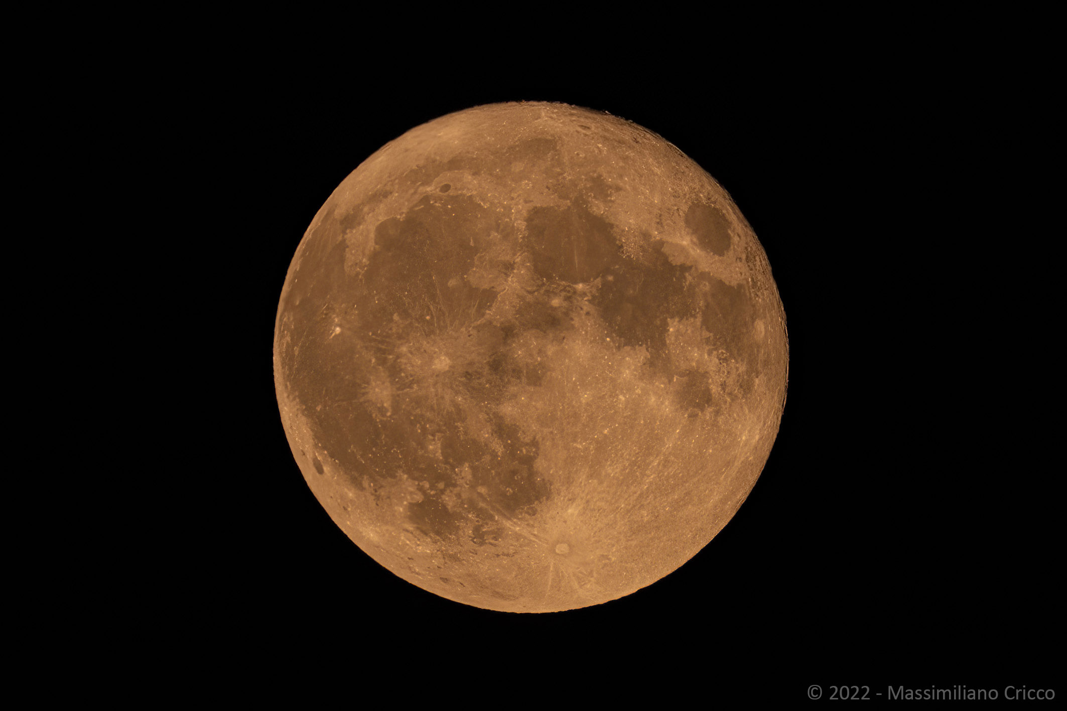 Strawberry Super Moon 14.06.2022, Jura, Switzerland...