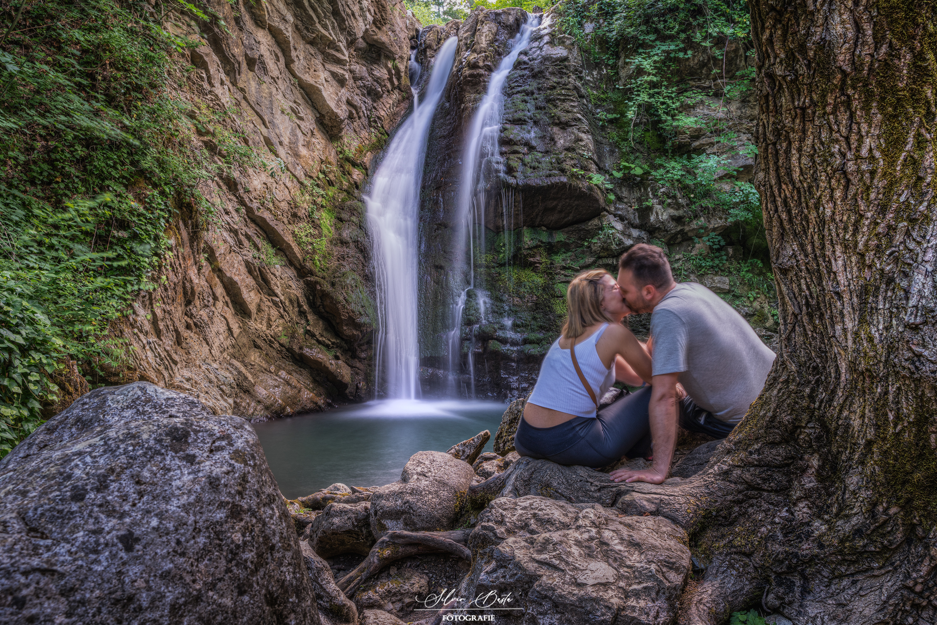 waterfall of love San Fele Basilicata ...