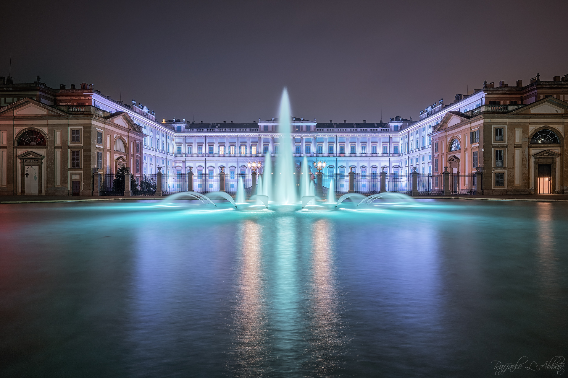 La Fontana della Villa Reale di Monza...