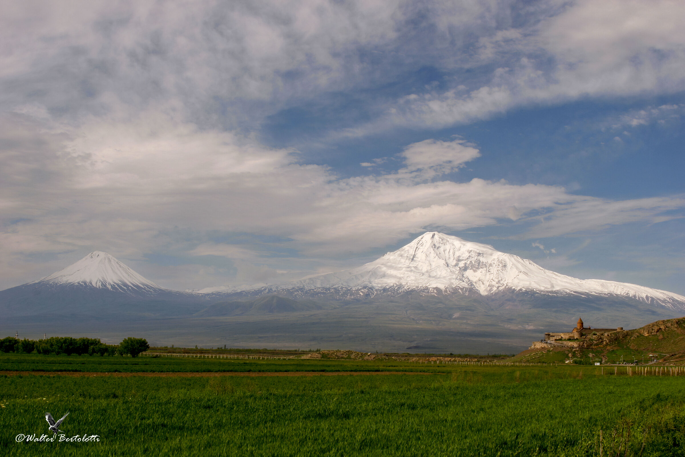 il piccolo e il grande Ararat...