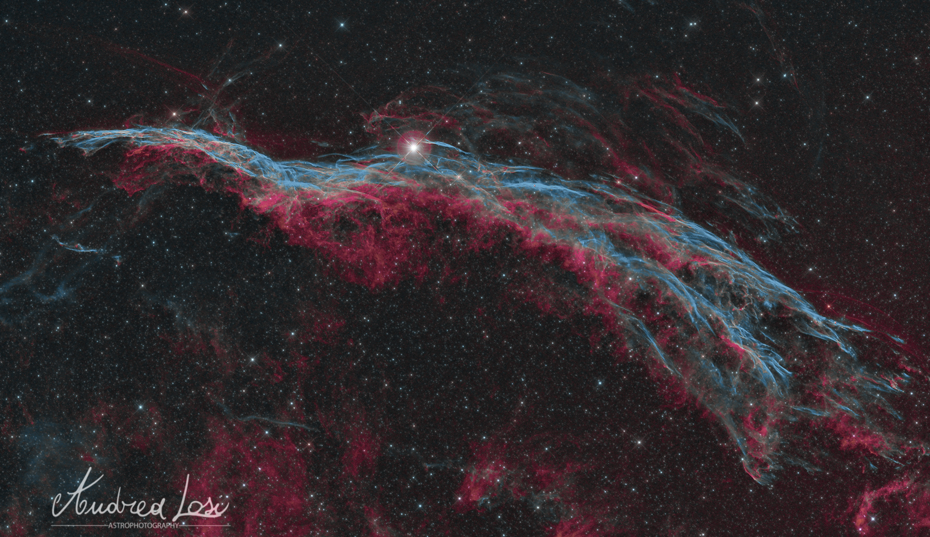 NGC Nebulosa Velo HOO...