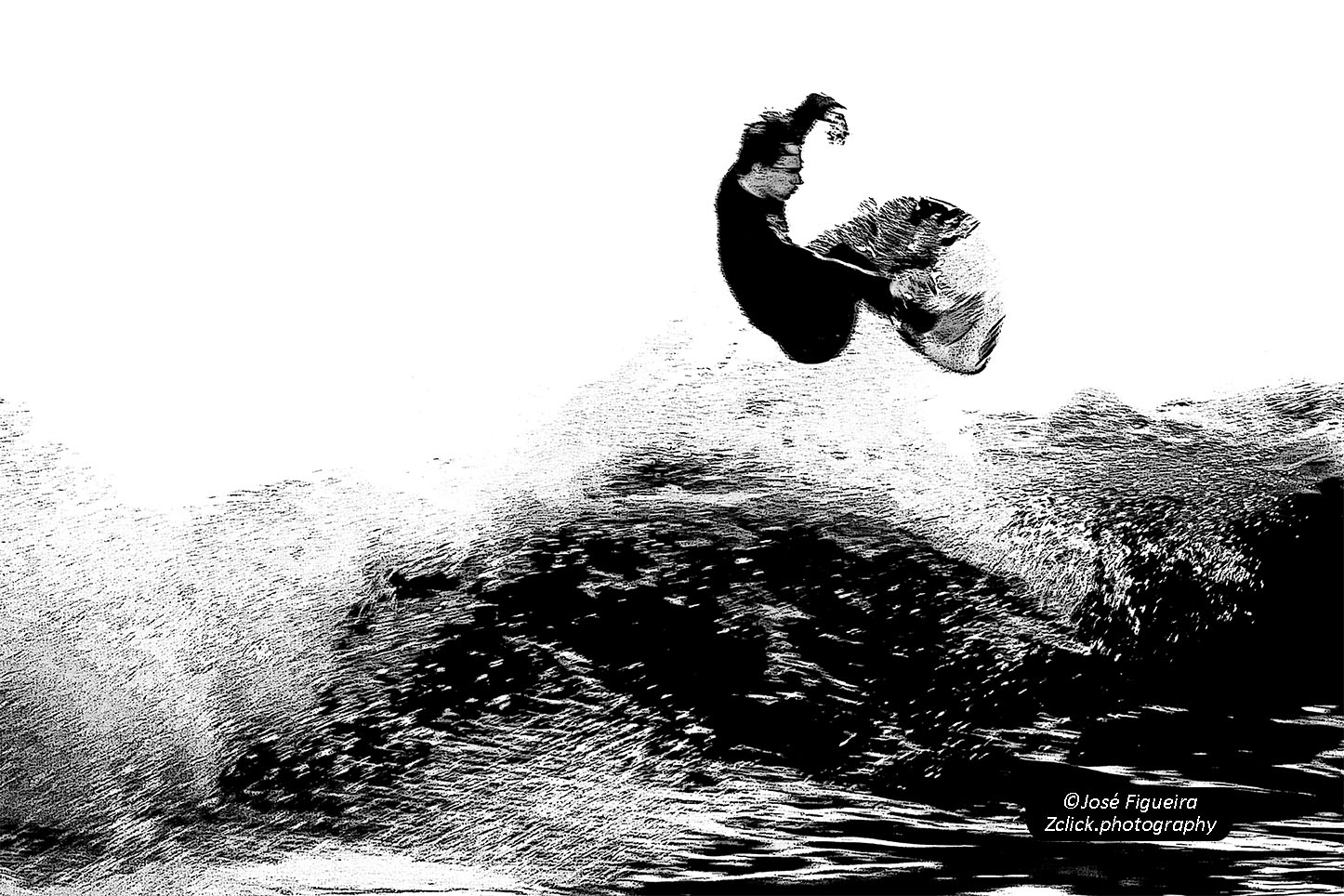 Black and white photographic essays on surfing (1)...