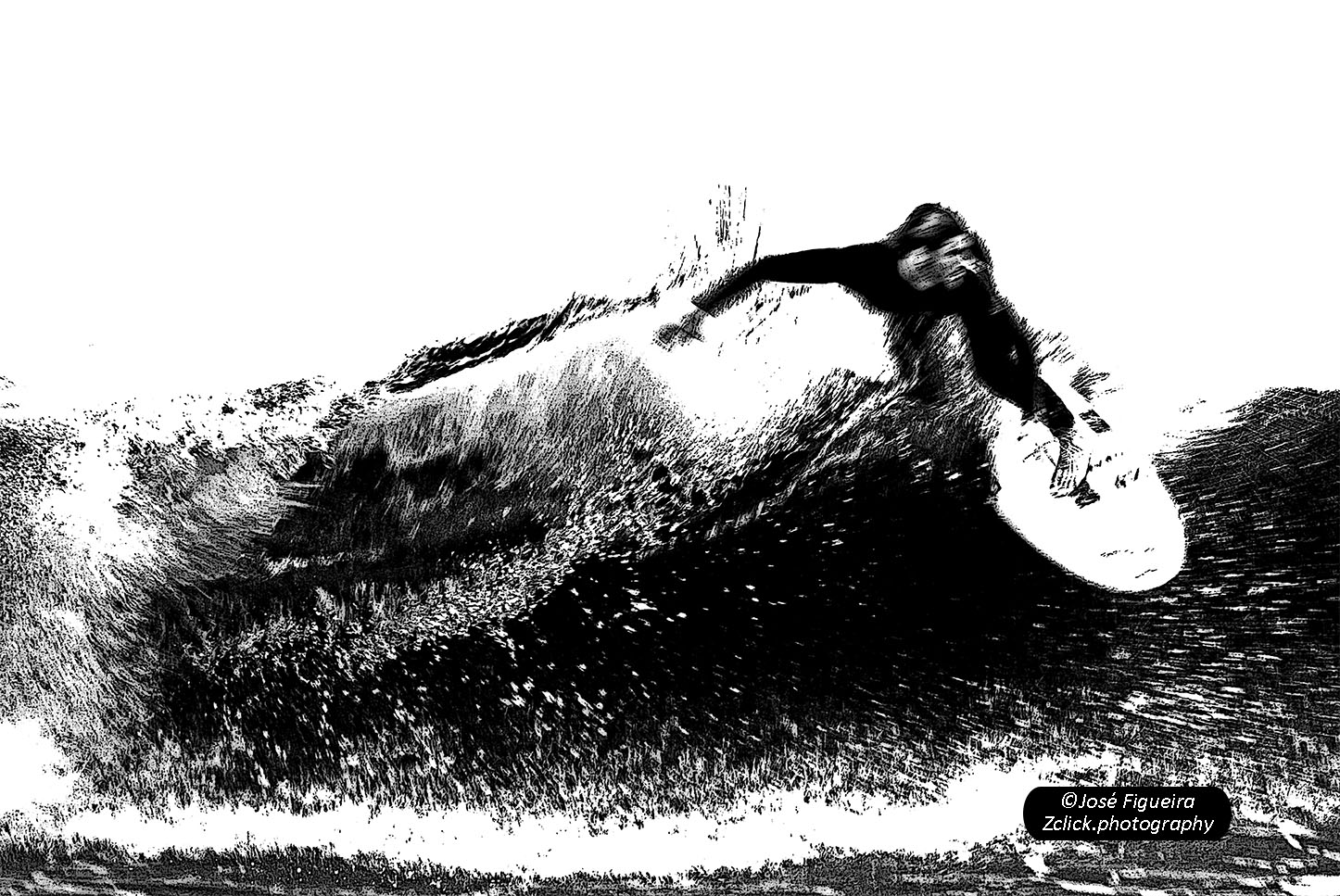 Black and white photographic essays on surfing (5)...