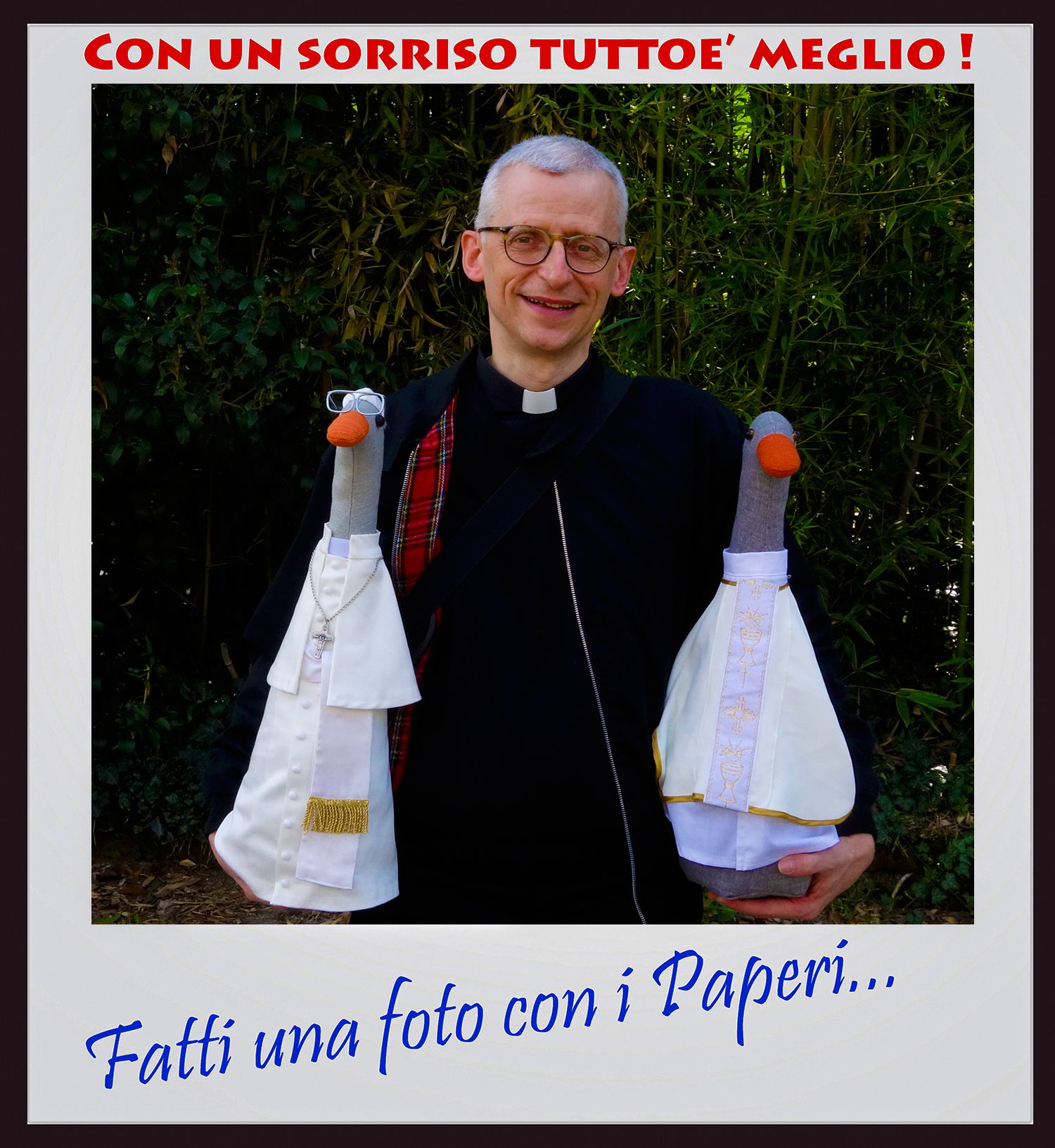 #fattiunafotoconipaperi (with Don Davide)...
