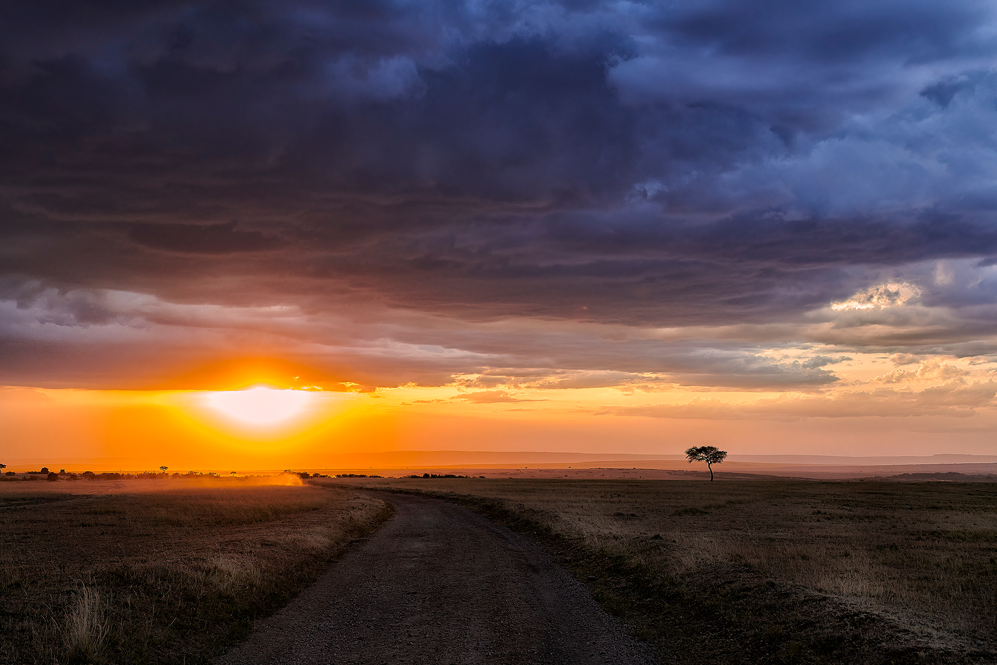 Masai Mara sunset...