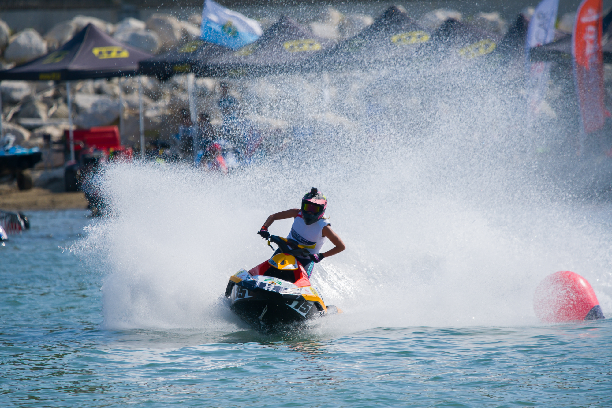 Tappa campionato italiano moto d'acqua sabato 23 luglio...