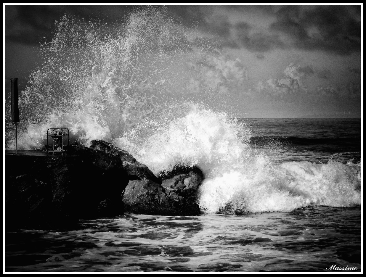 Stormy sea......