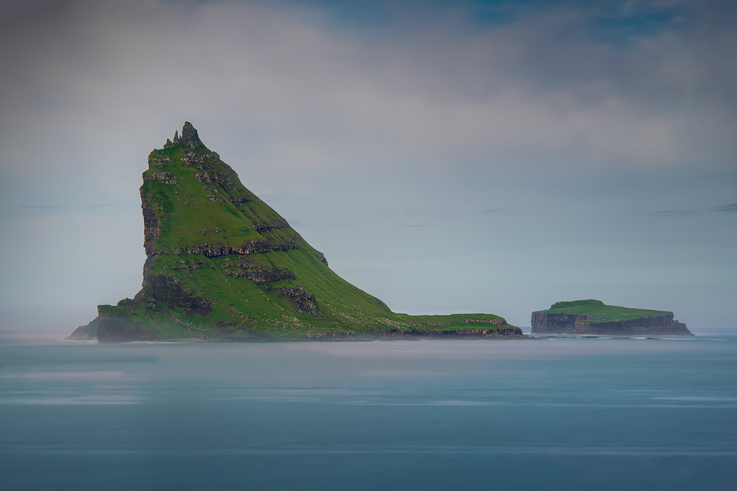 L'isola di Tindholmur - Vagar - Isole Faroe...