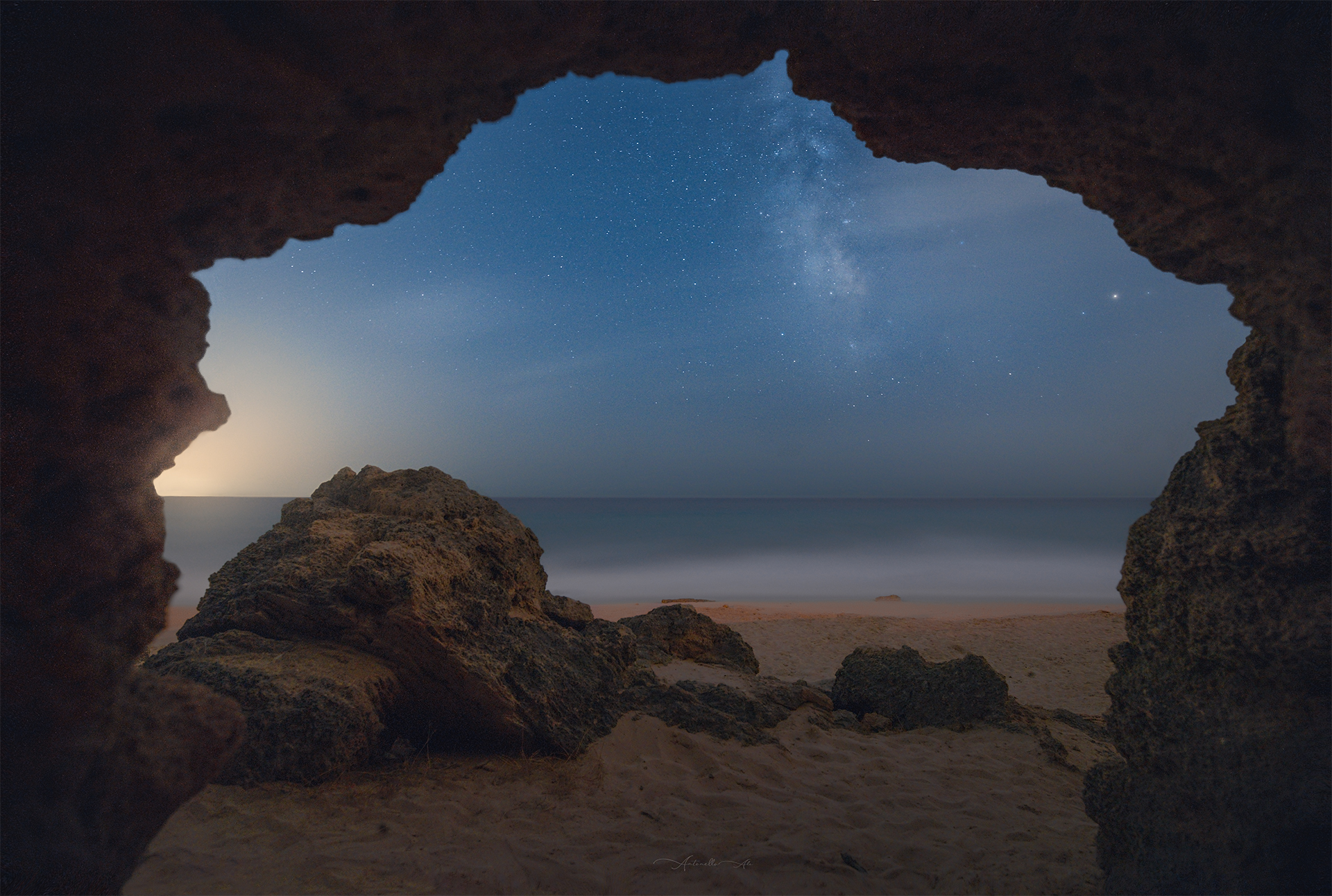 Rocks Cave and Milkyway...