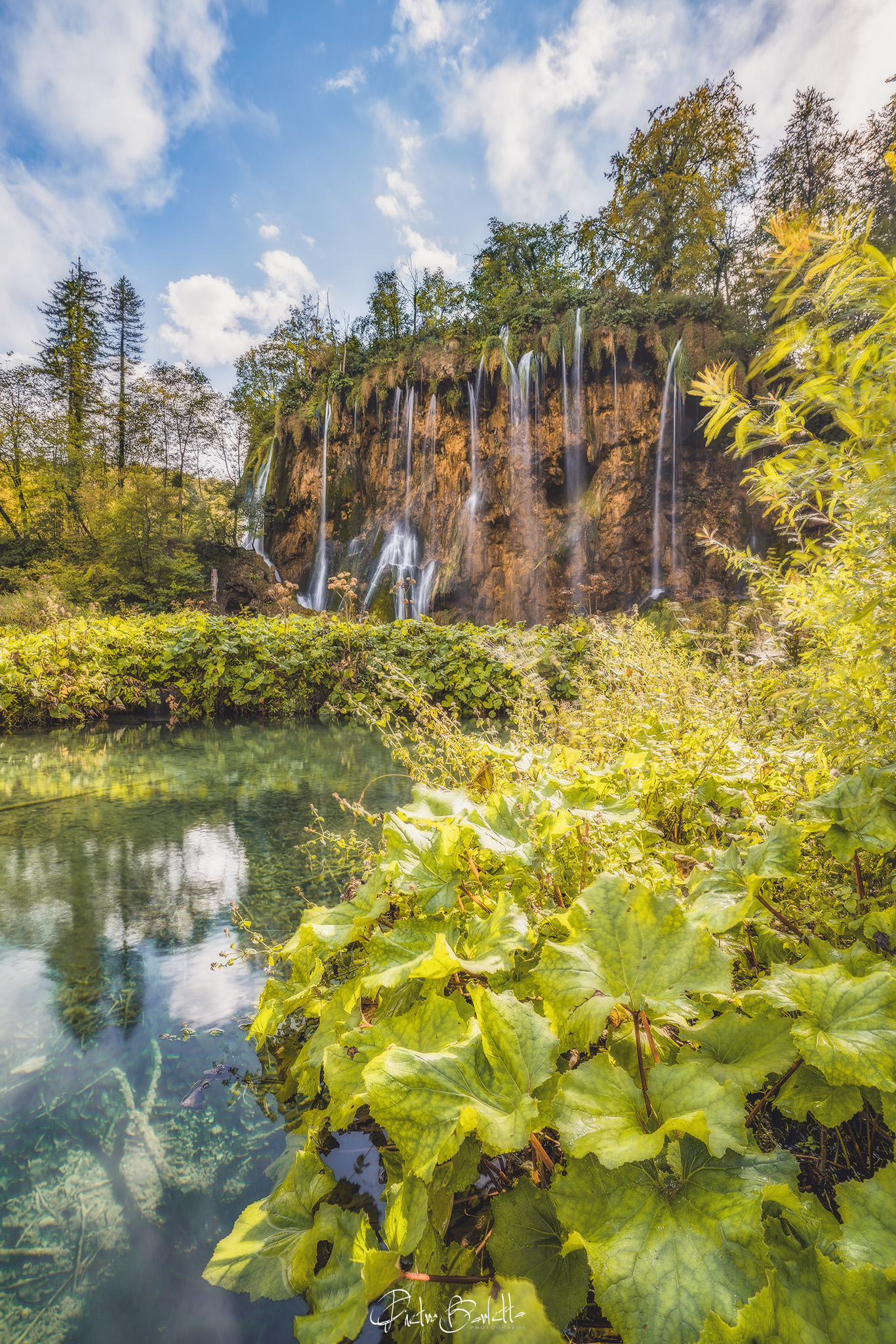 Waterfall at Plitzvice Park...