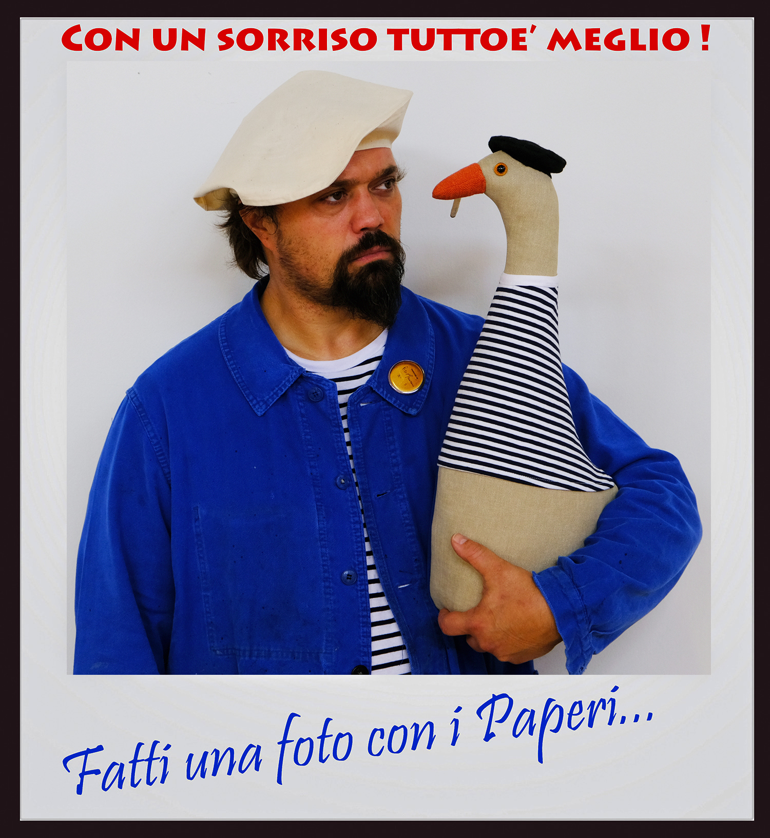 #fattiunafotoconipaperi (con Paolo)...