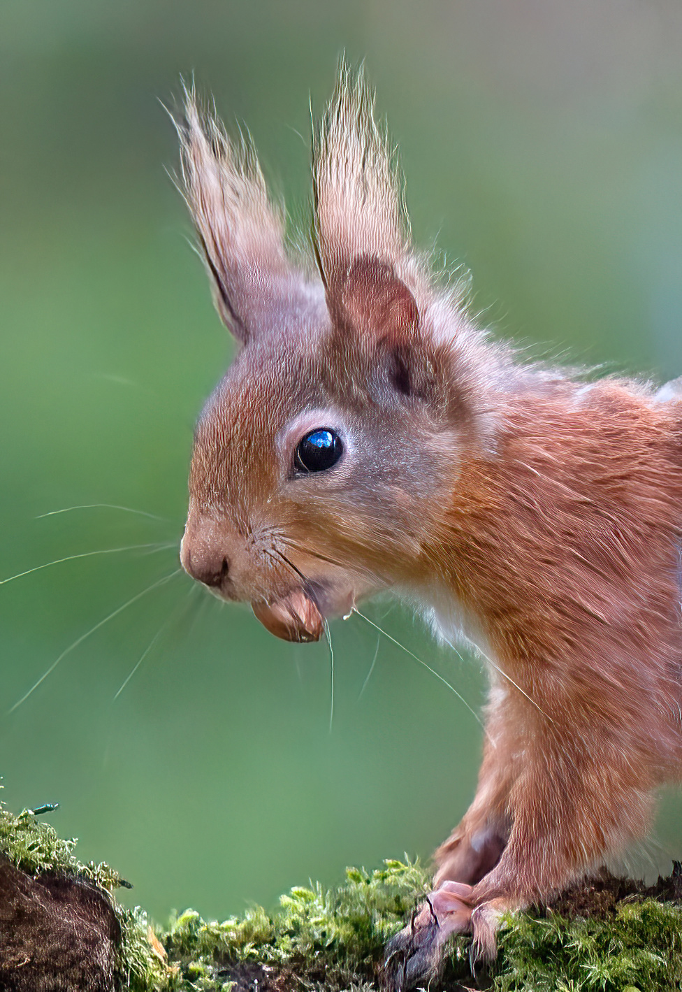 Young Red Squirrel...