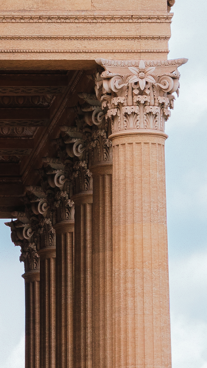 Corinthian columns - Teatro Massimo ...