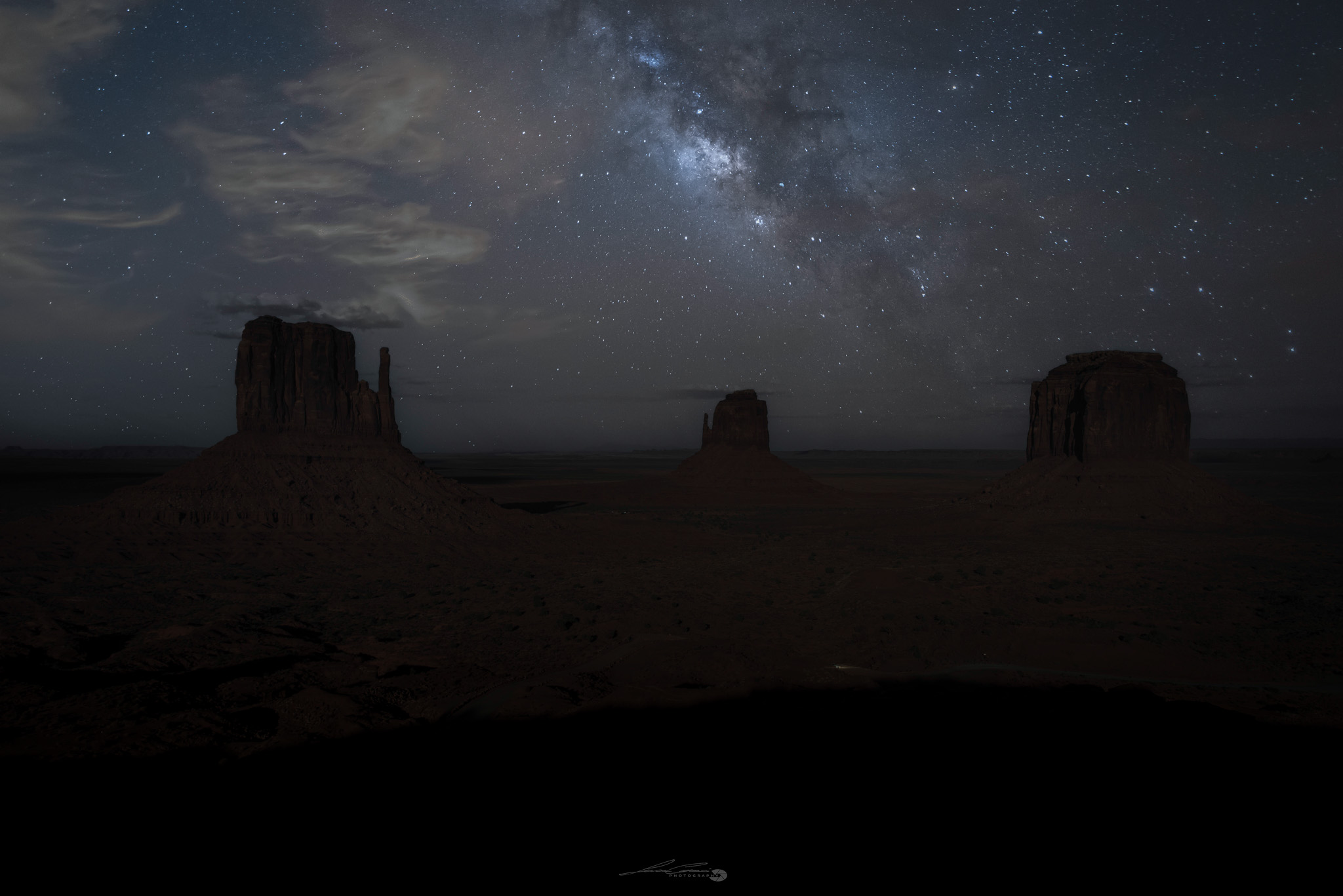 Milky Way in Monument Valley...