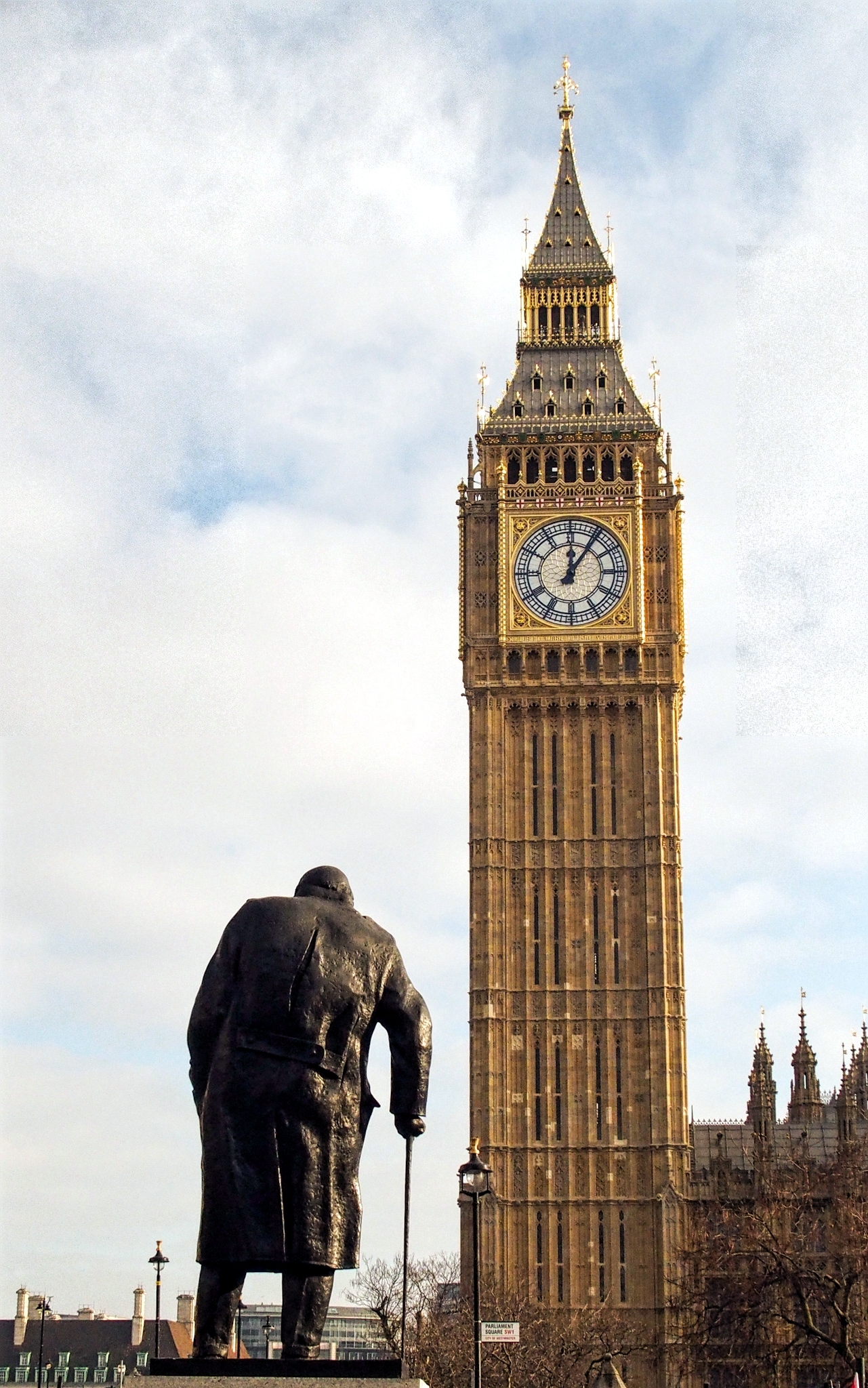 Big Ben and Churchill ...