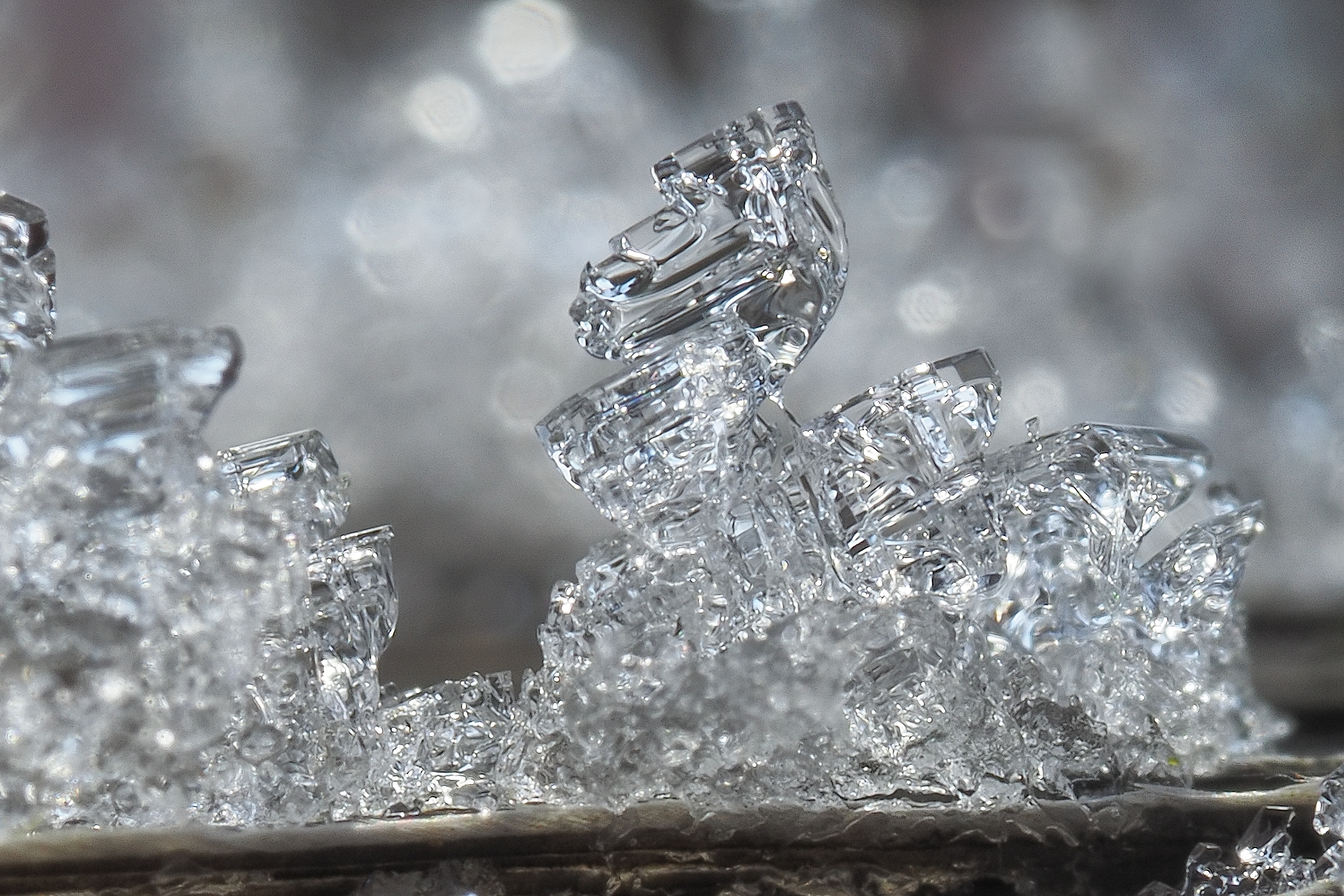 little ice cristals...