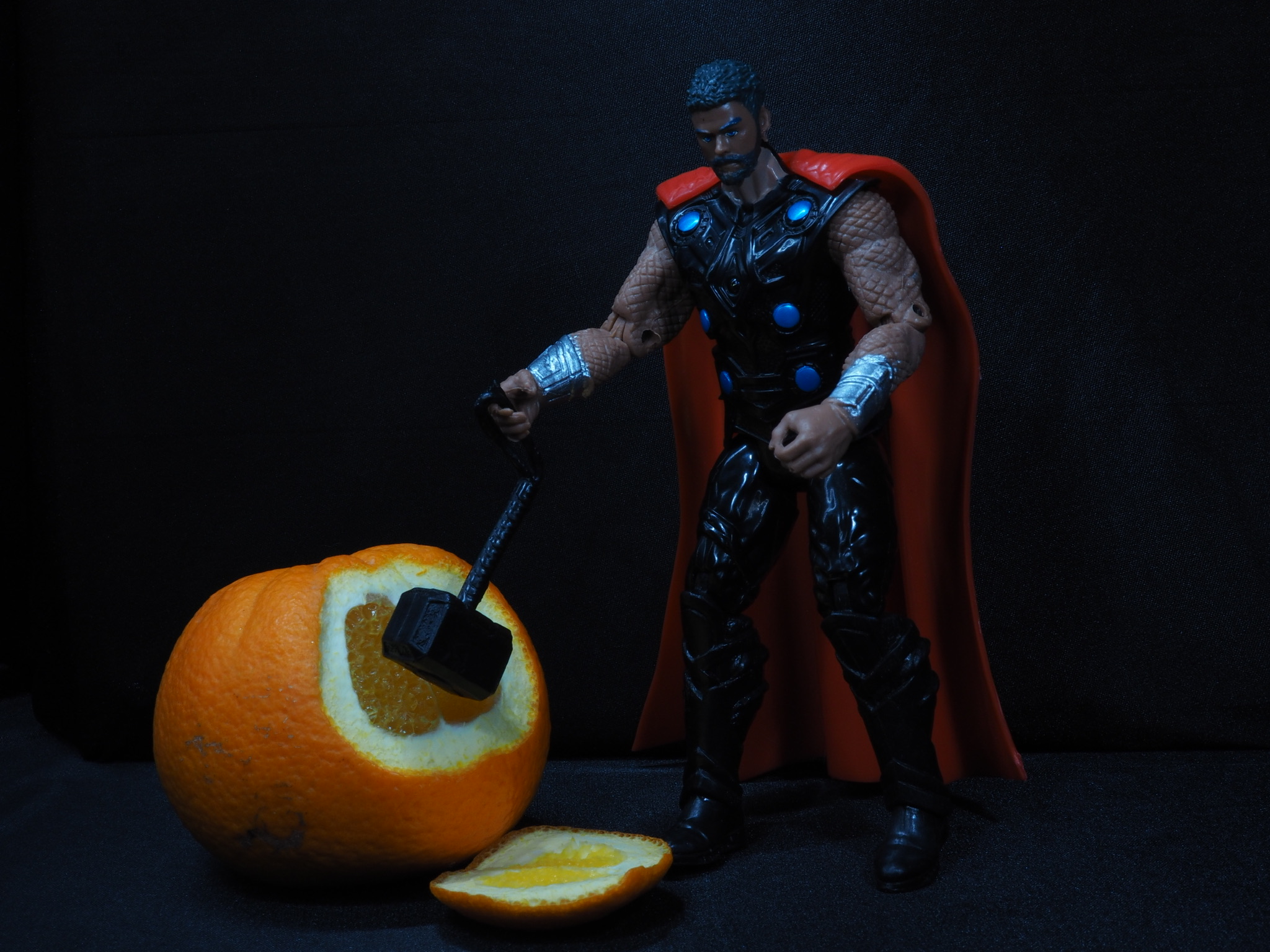 Experiments.... Thor and the orange ?...