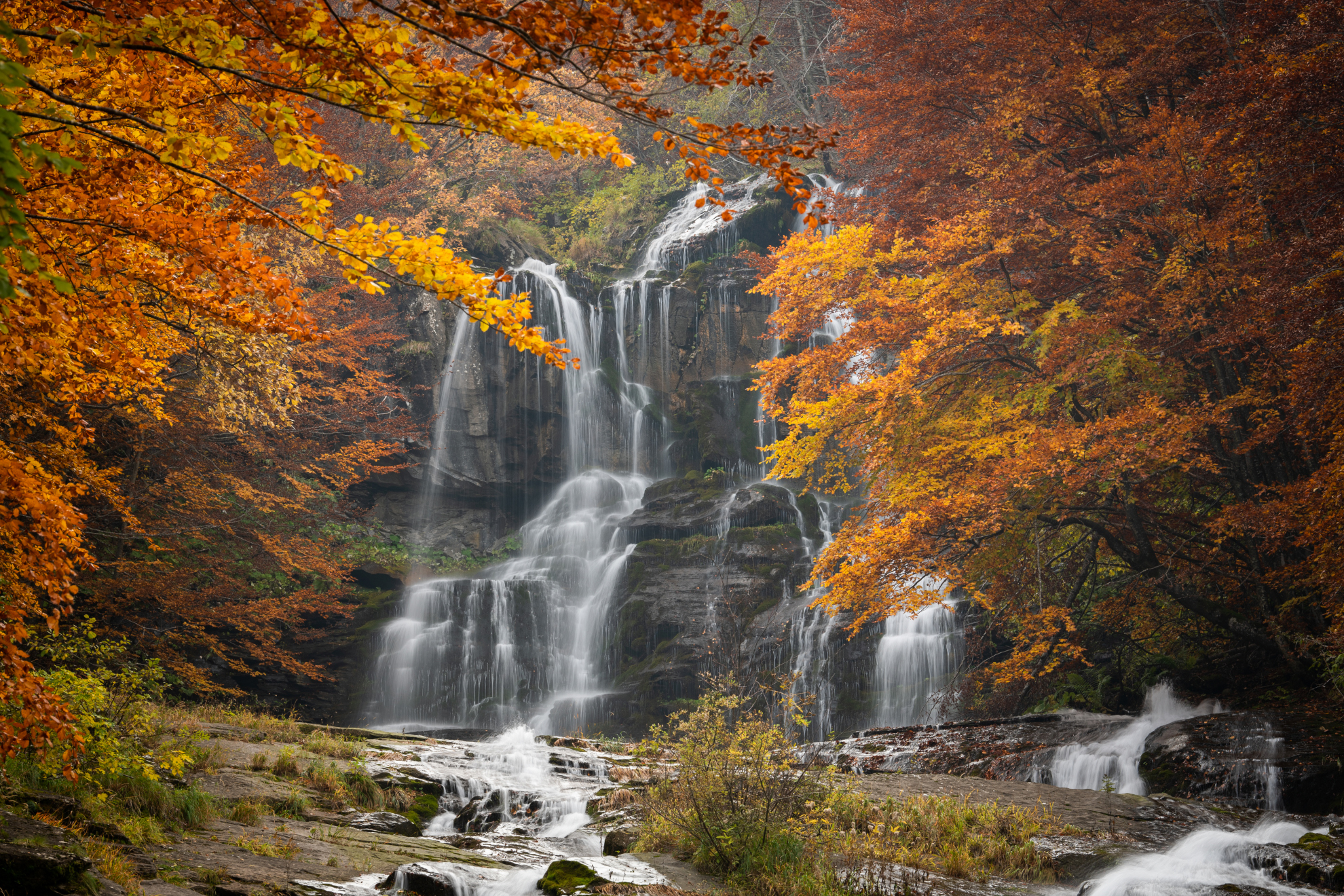Waterfall of the Doccione-Modena Apennines...