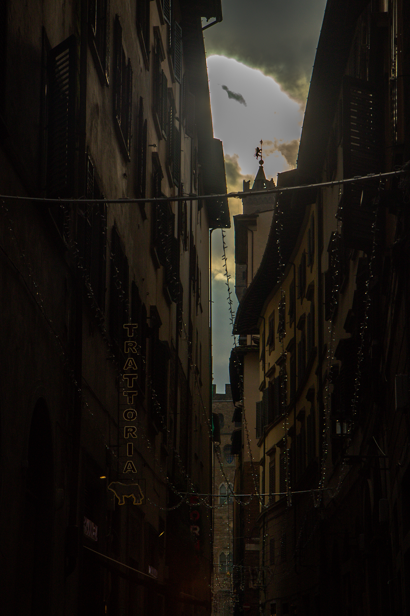 The glow of Florence...