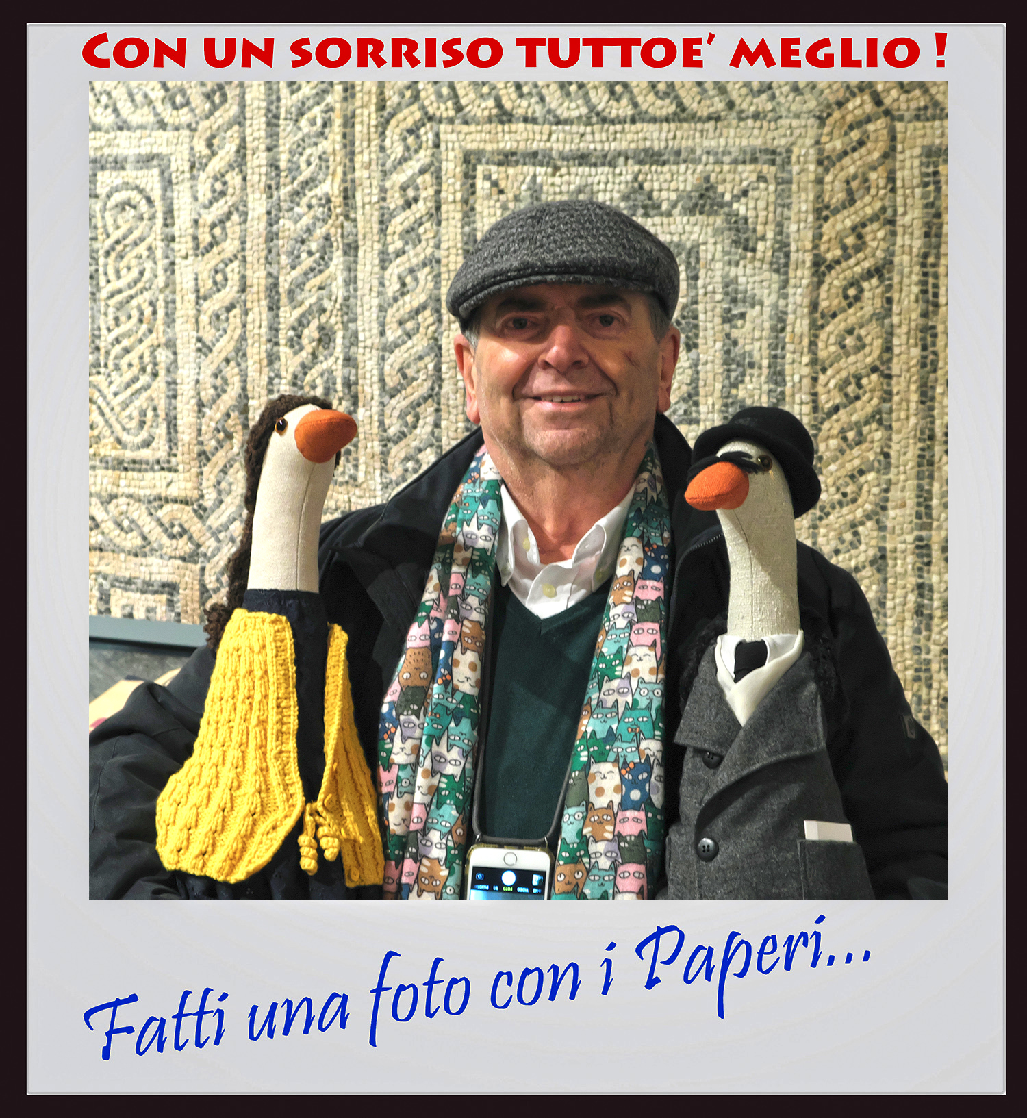 #fattiunafotoconipaperi (with Antonio)...